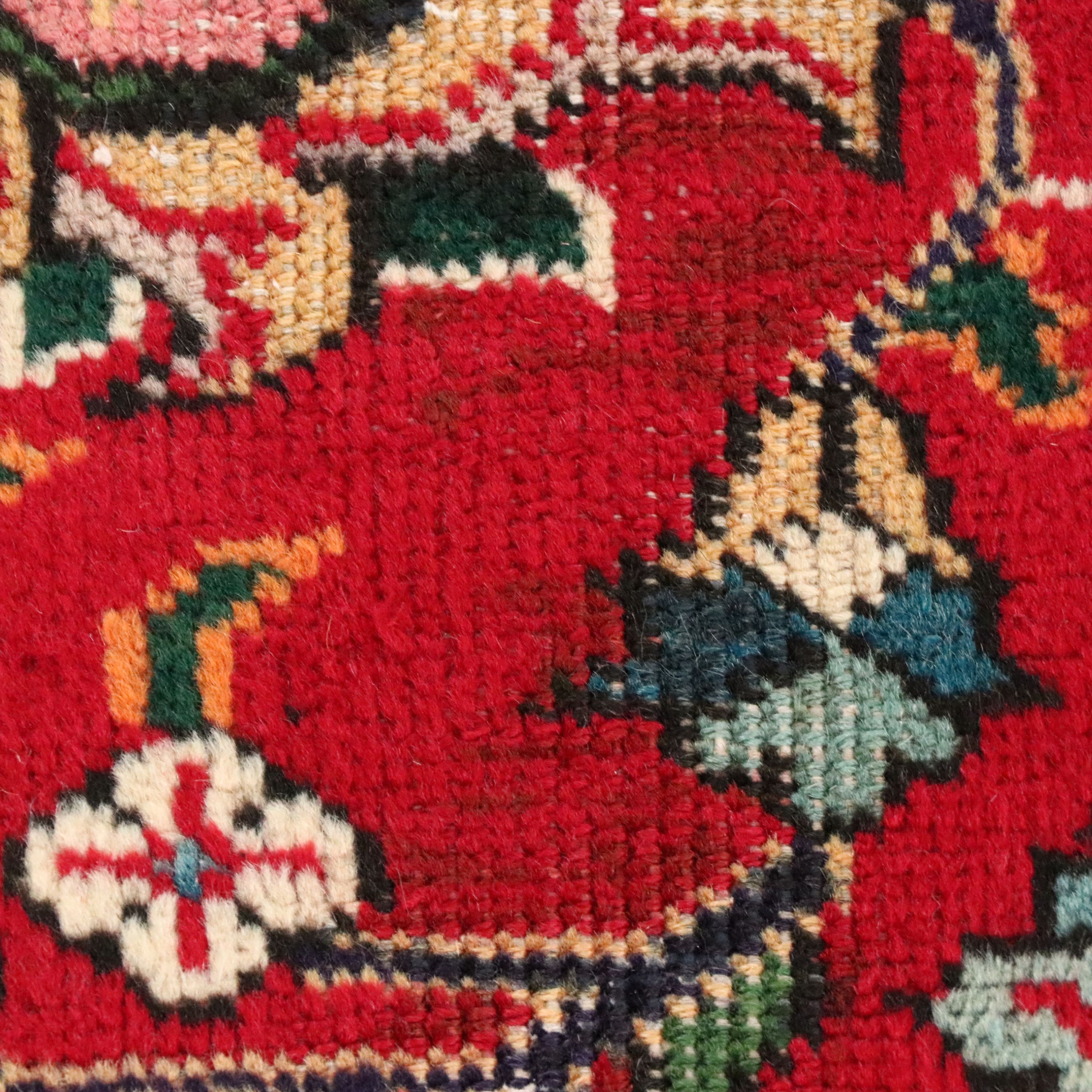 6'6 x 9'4 Hand-Knotted Persian Tabriz Area Rug