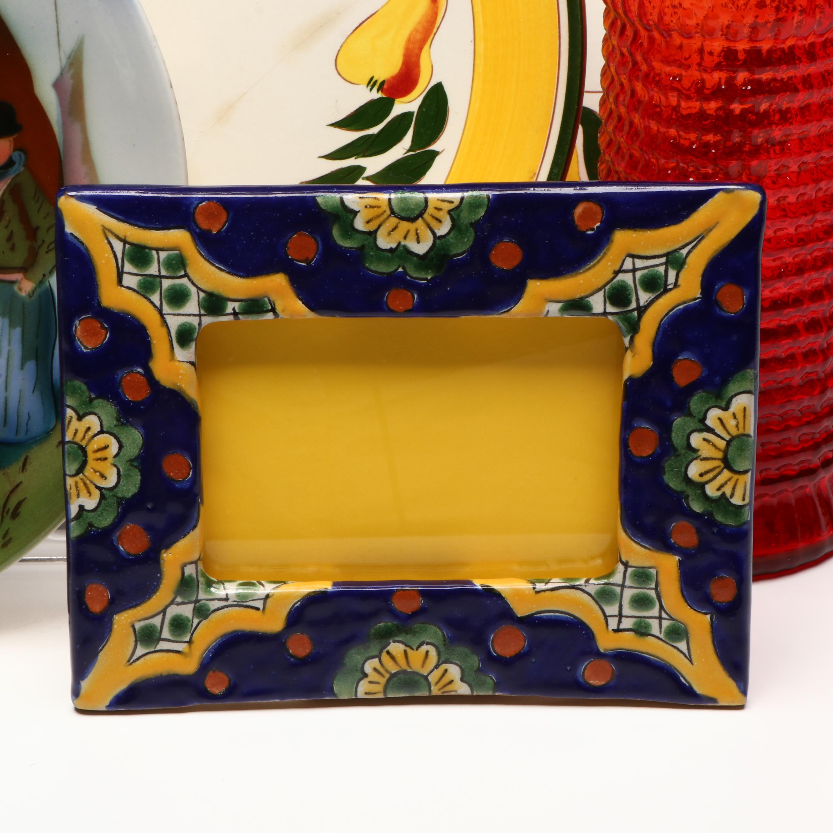 Stangl Pottery Three-Tiered Ceramic Dish with More Kitchen Accessories