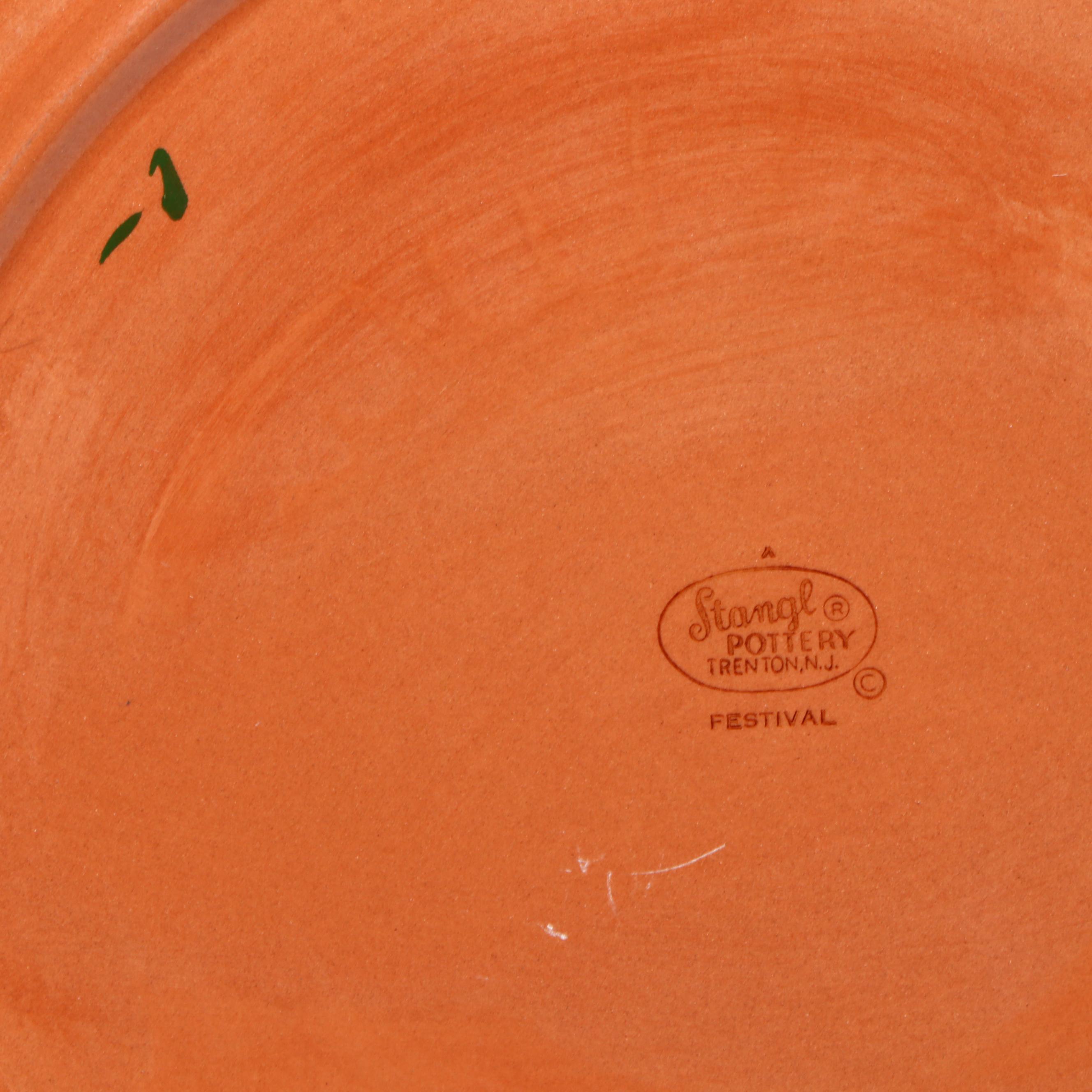 Stangl Pottery Three-Tiered Ceramic Dish with More Kitchen Accessories