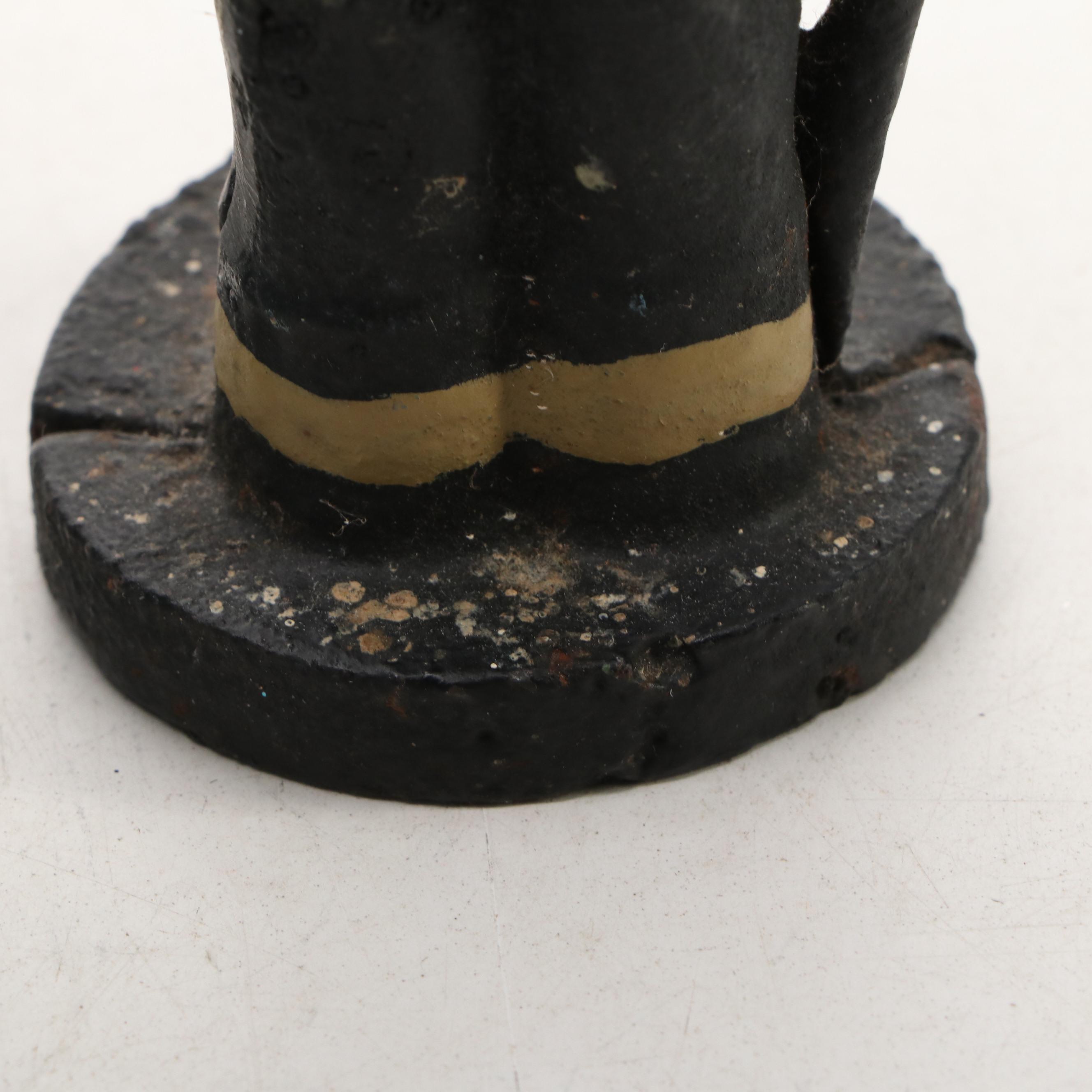 Mr. Peanut Cast Iron Coin Bank with Tammany Mechanical Bank