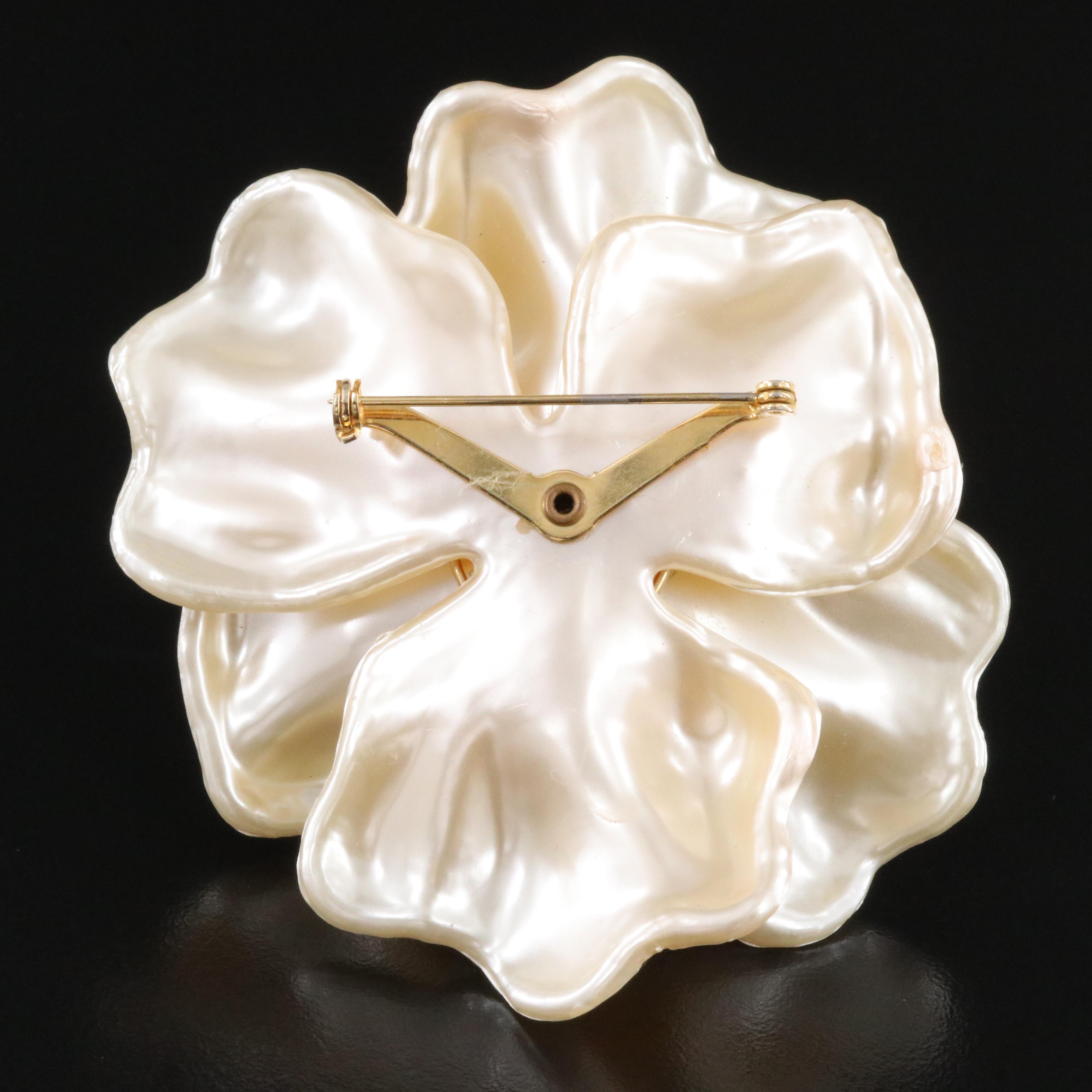 Vintage Floral Brooch