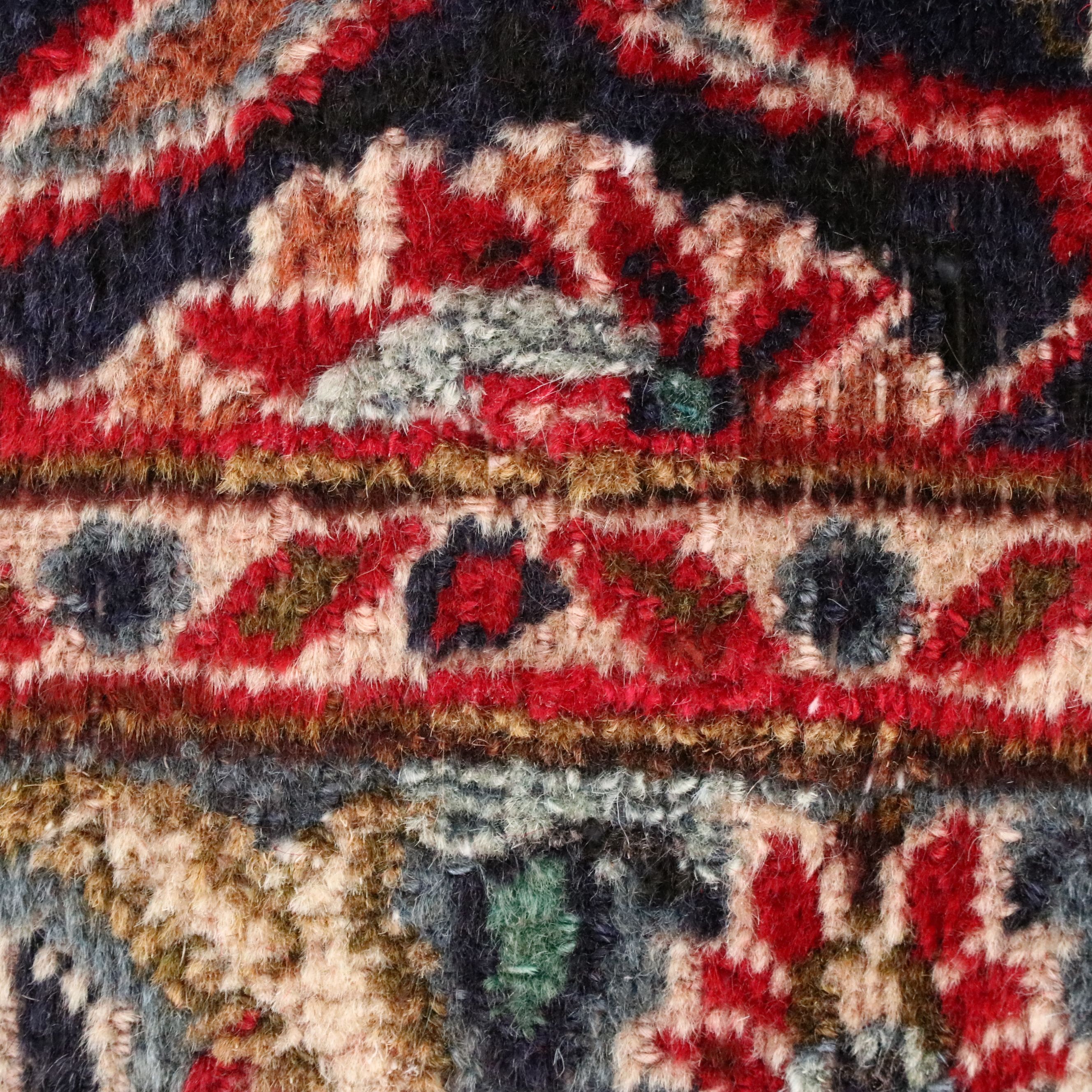 6'5 x 9'6 Hand-Knotted Persian Kashan Area Rug