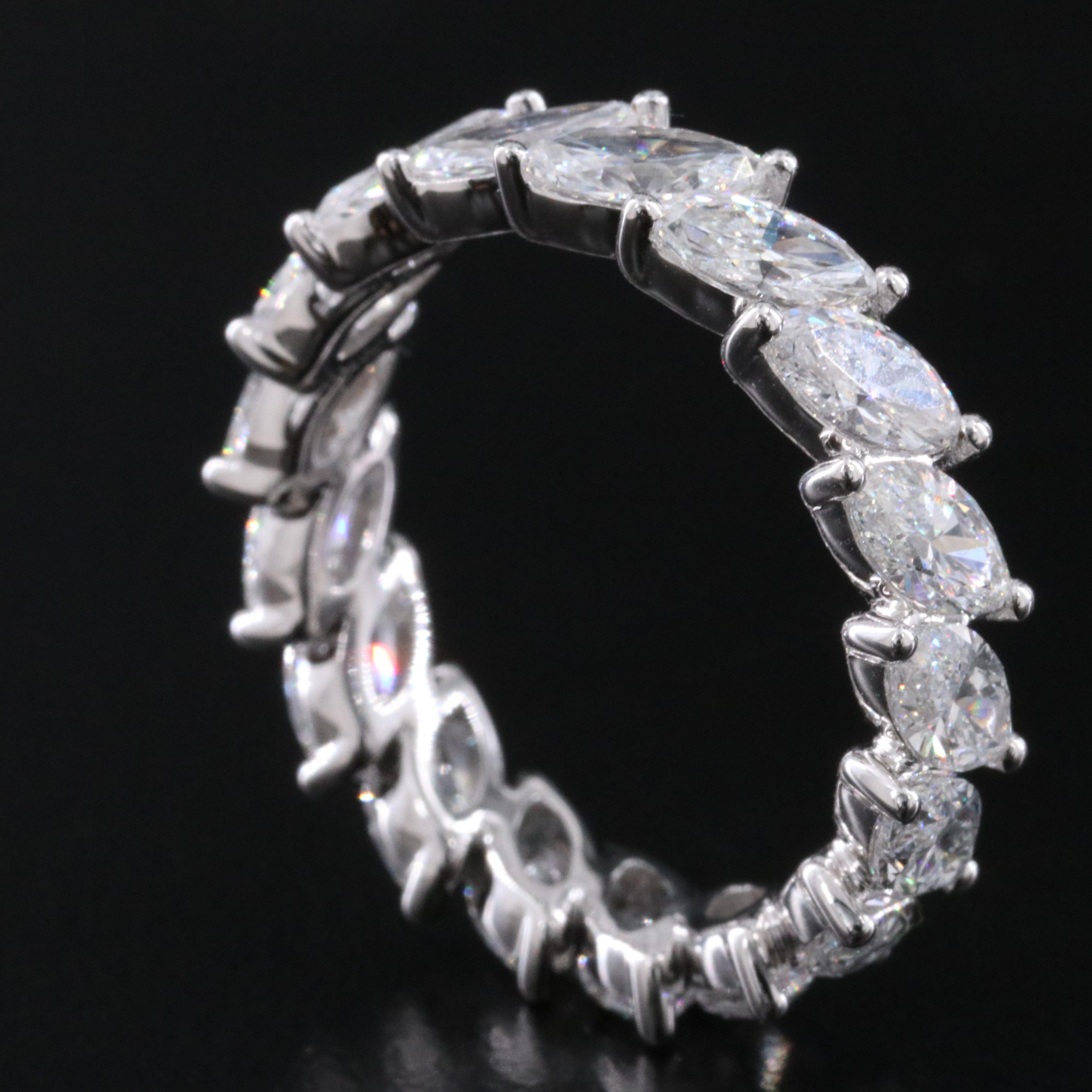 14K 3.31 CTW Lab Grown Diamond Eternity Band