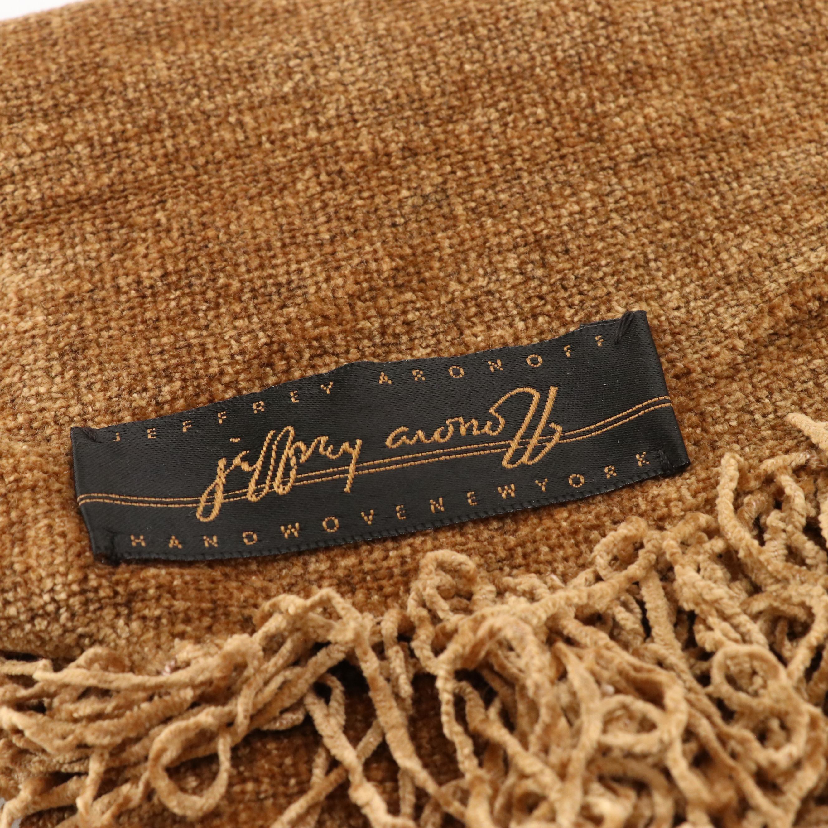 Jeffrey Aronoff Handwoven Chenille Scarf with Jones New York, Scaasi, and More