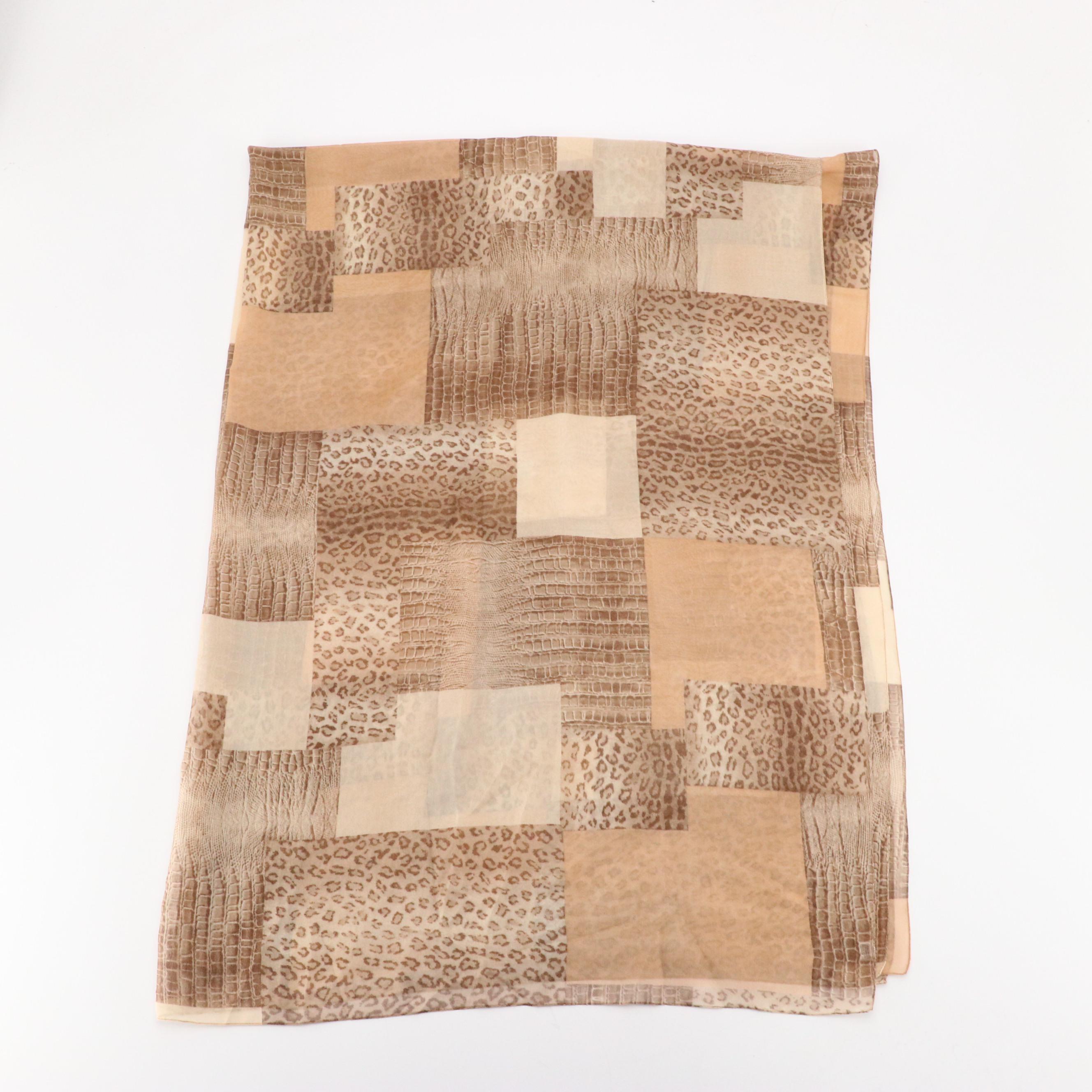 Jeffrey Aronoff Handwoven Chenille Scarf with Jones New York, Scaasi, and More