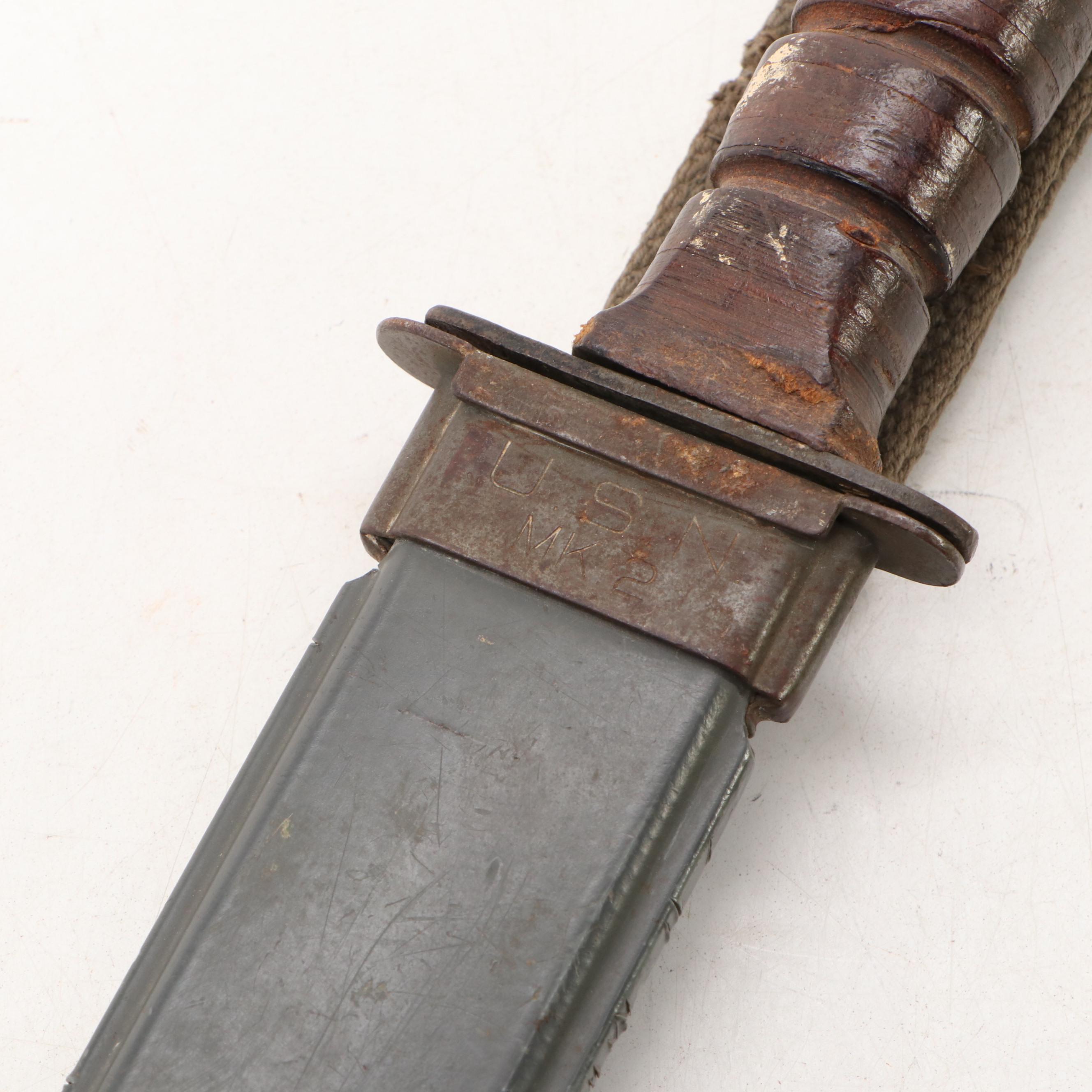 World War II Era U.S. Navy Mk 2 Knife