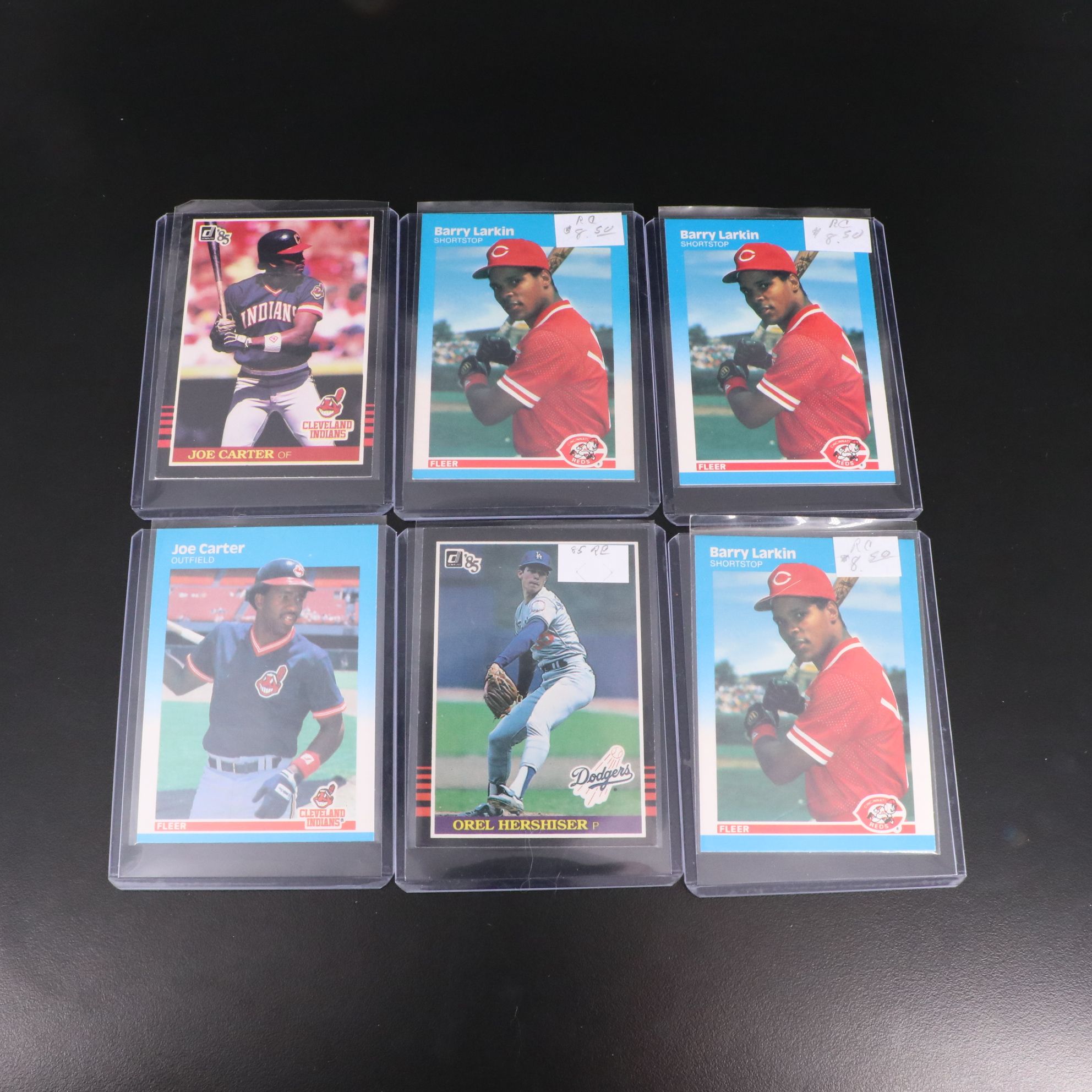 Donruss with Other Baseball Cards Featuring Mark McGwire & Bo Jackson Rookies