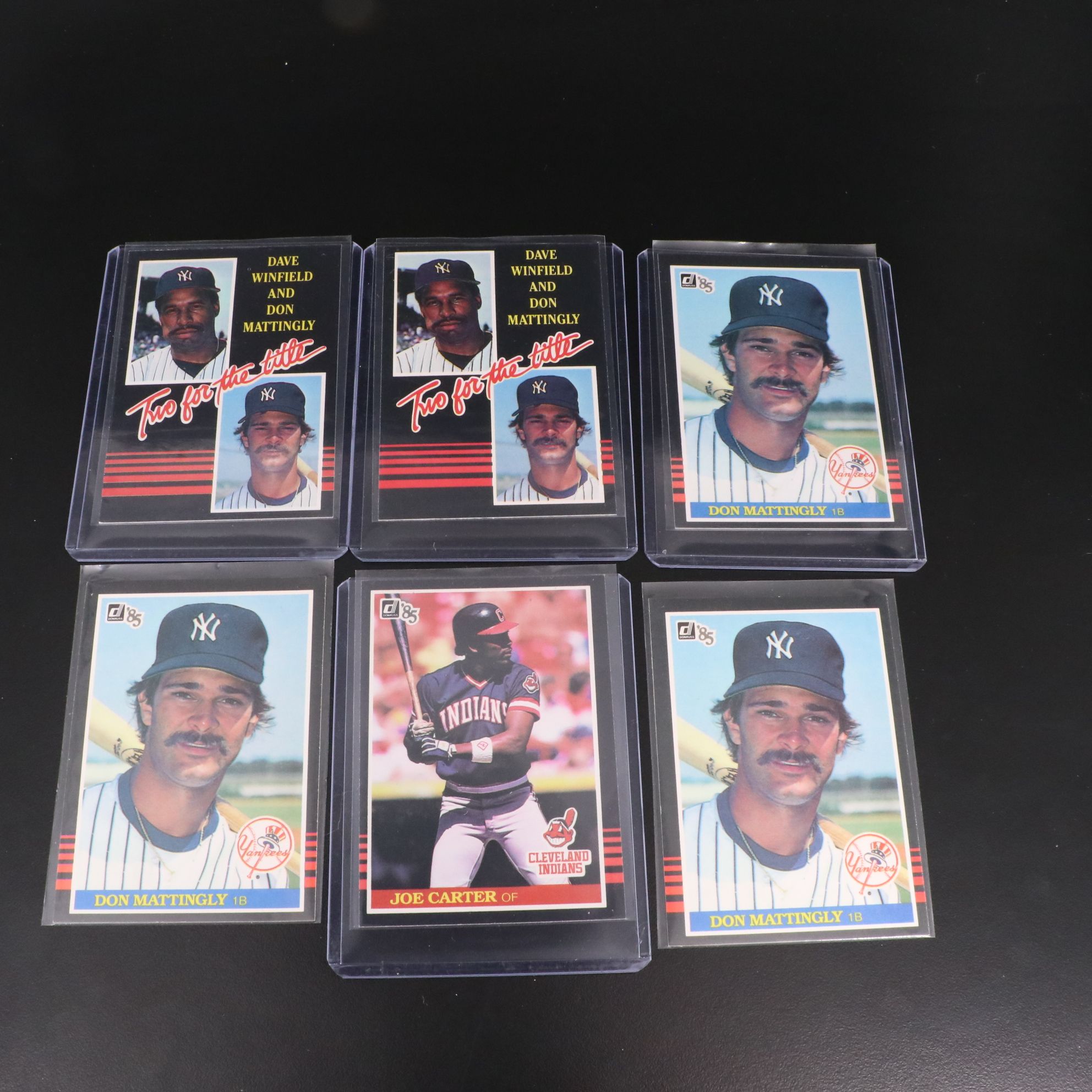 Donruss with Other Baseball Cards Featuring Mark McGwire & Bo Jackson Rookies