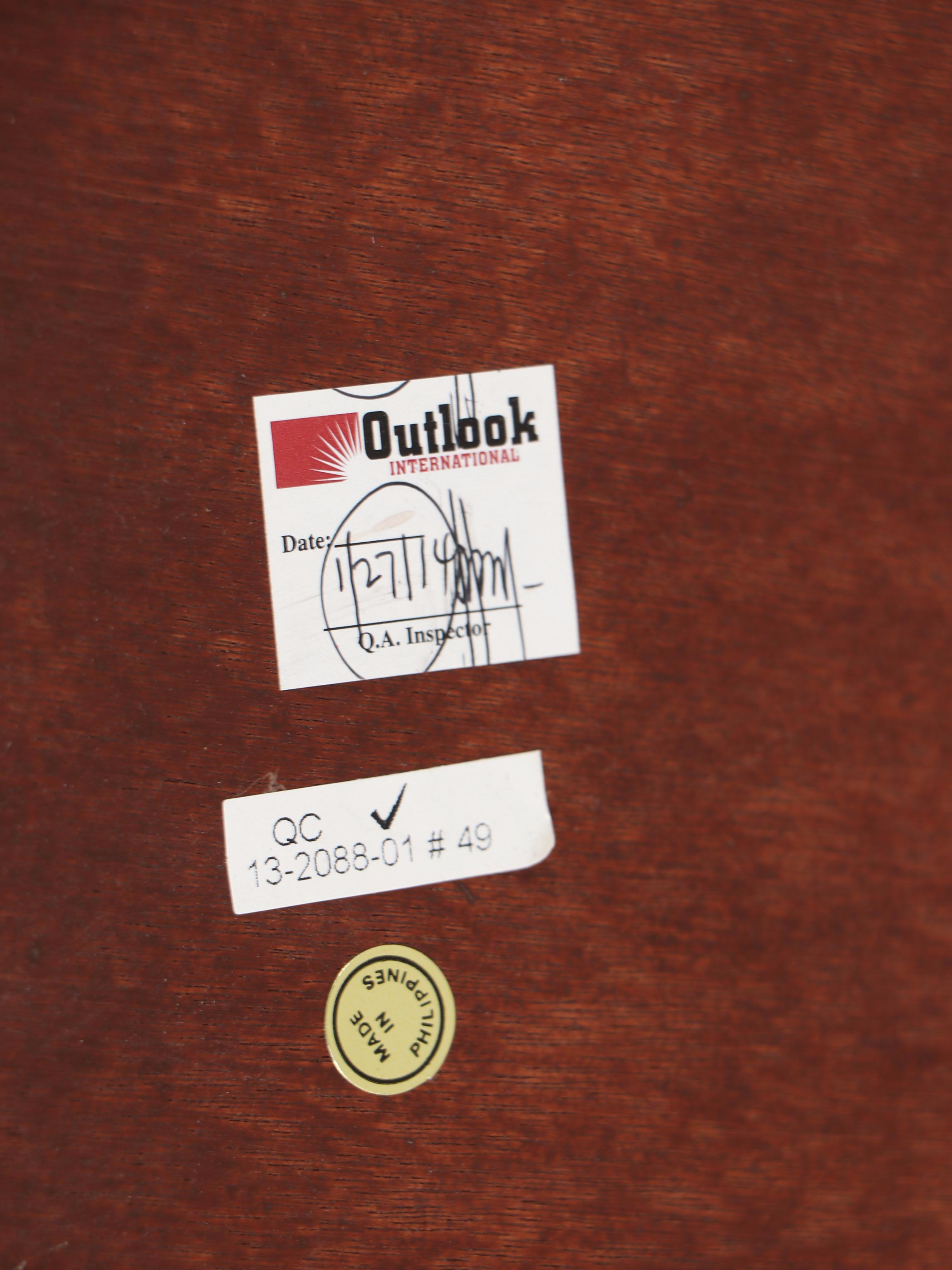 Pair of Contemporary Raffa Covered Side Tables