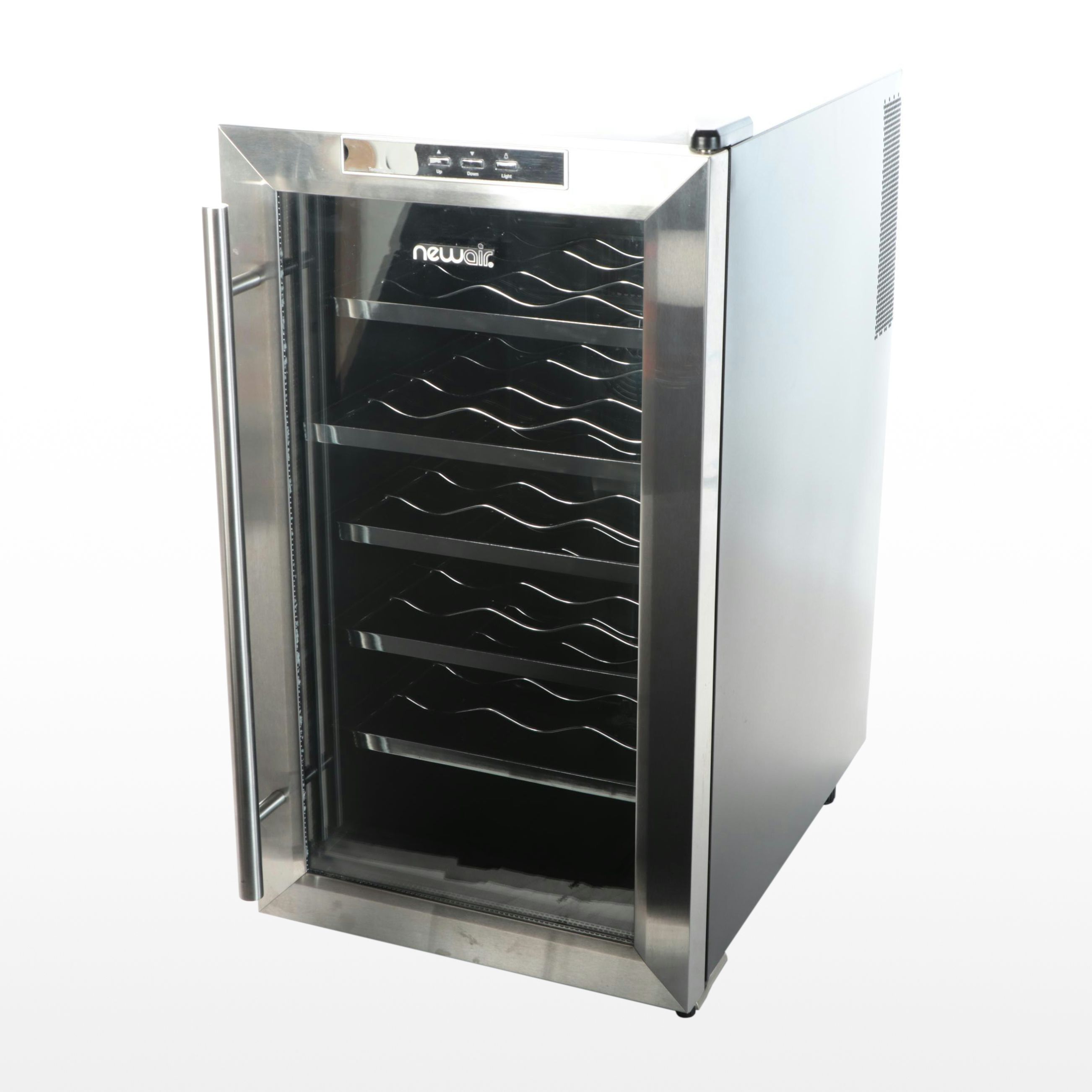 Newair Stainless Steel Wine Bottle Fridge