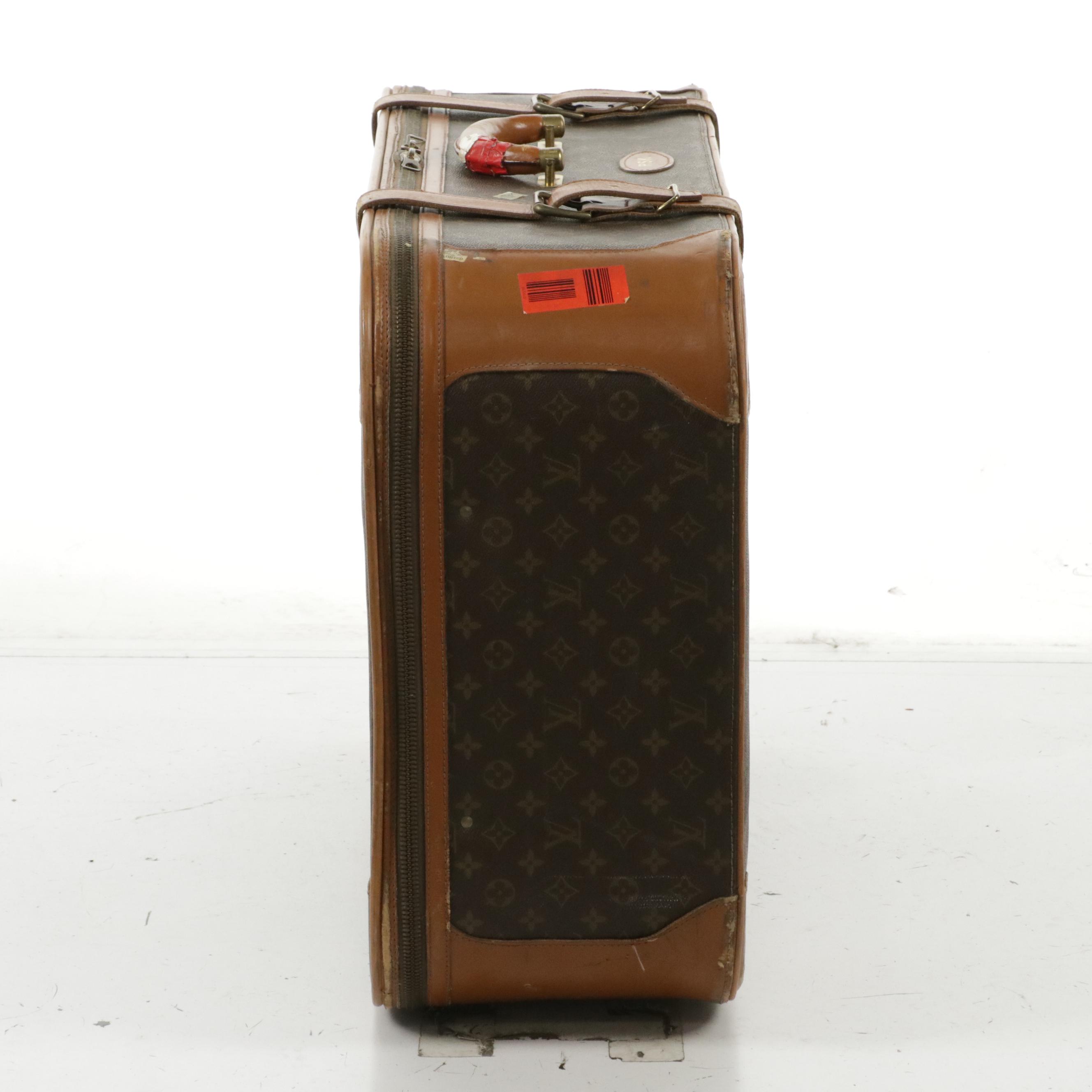 The French Company for Louis Vuitton XL Suitcases in Monogram Canvas and Leather