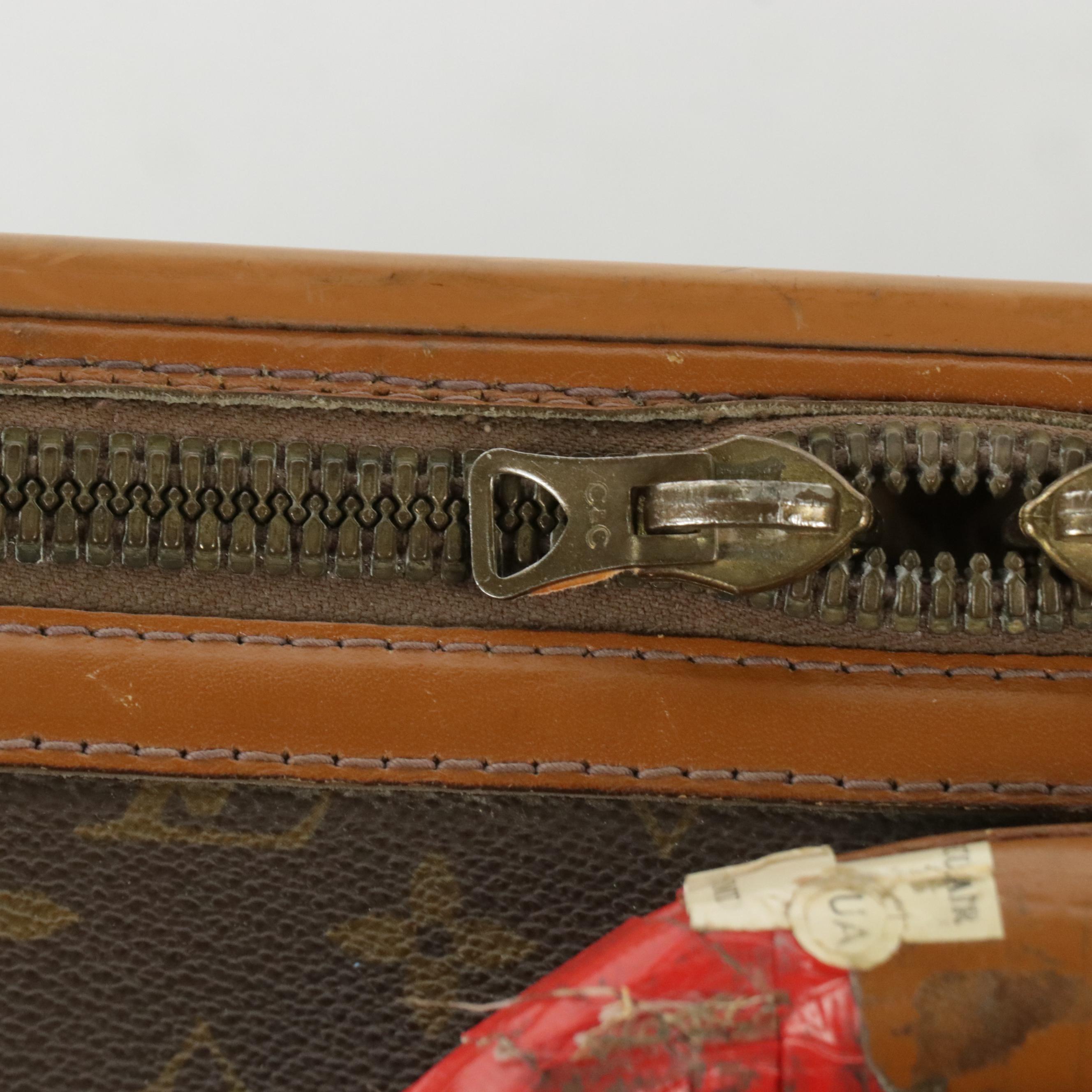 The French Company for Louis Vuitton XL Suitcases in Monogram Canvas and Leather