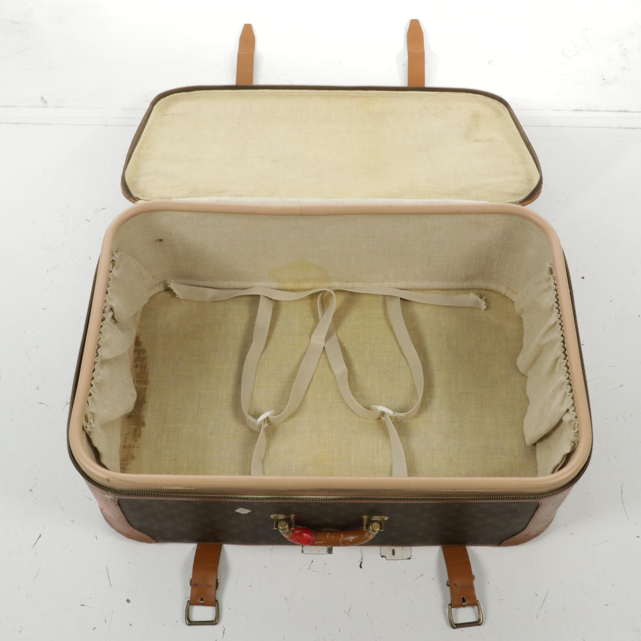 The French Company for Louis Vuitton XL Suitcases in Monogram Canvas and Leather