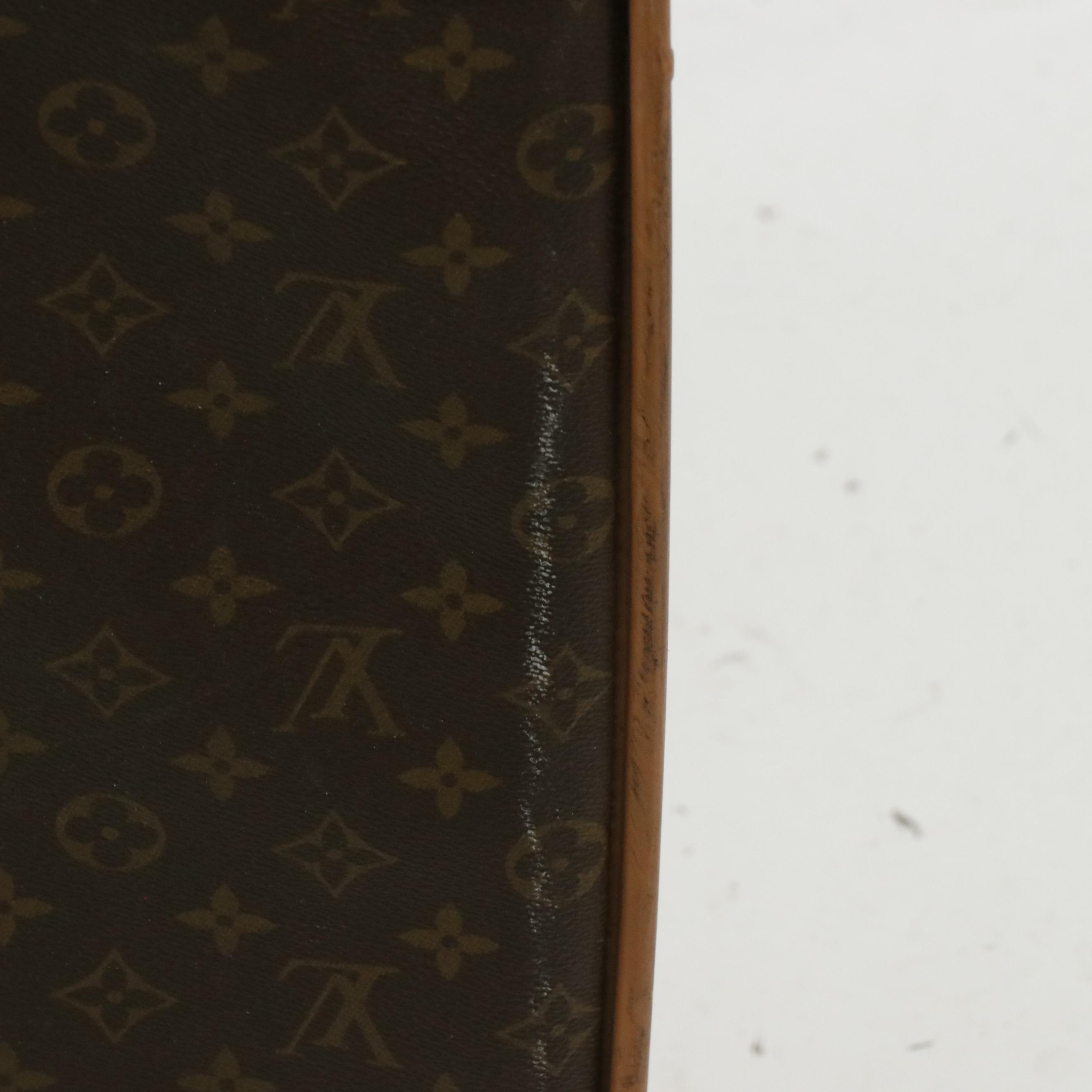 The French Company for Louis Vuitton XL Suitcases in Monogram Canvas and Leather