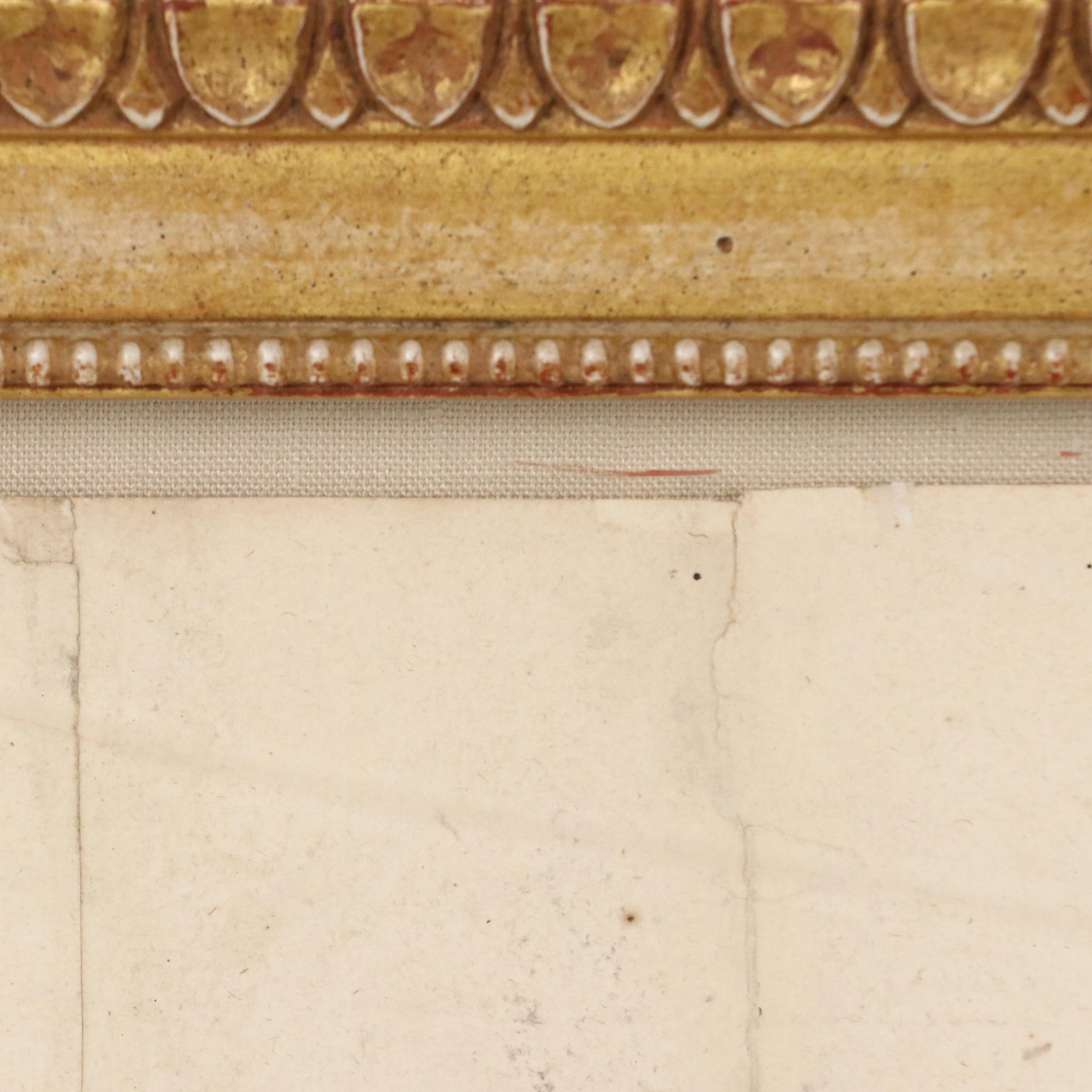 Large-Scale Hand-Colored Engraved Map of Versailles After Pierre Le Pautre, 1717