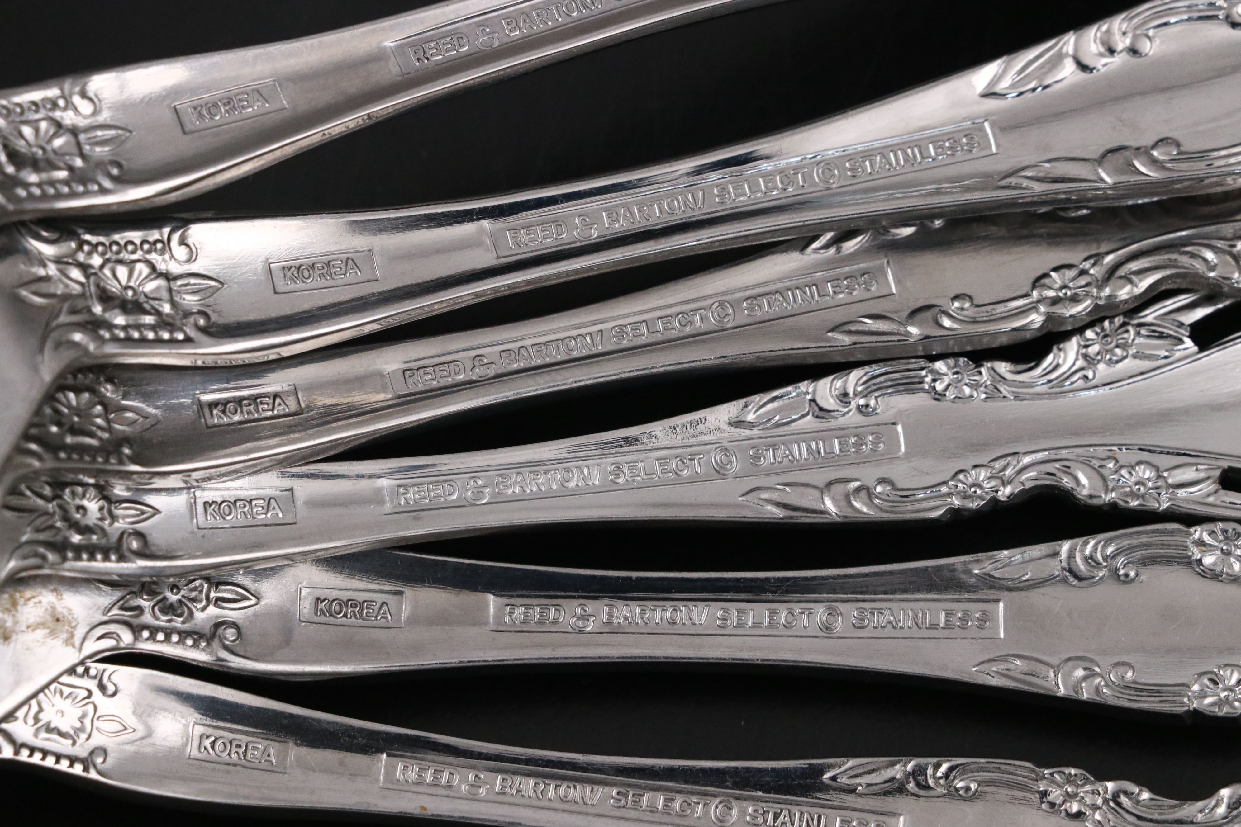 Reed & Barton "Majesty" Stainless Steel Flatware, Late 20th/Early 21st Century