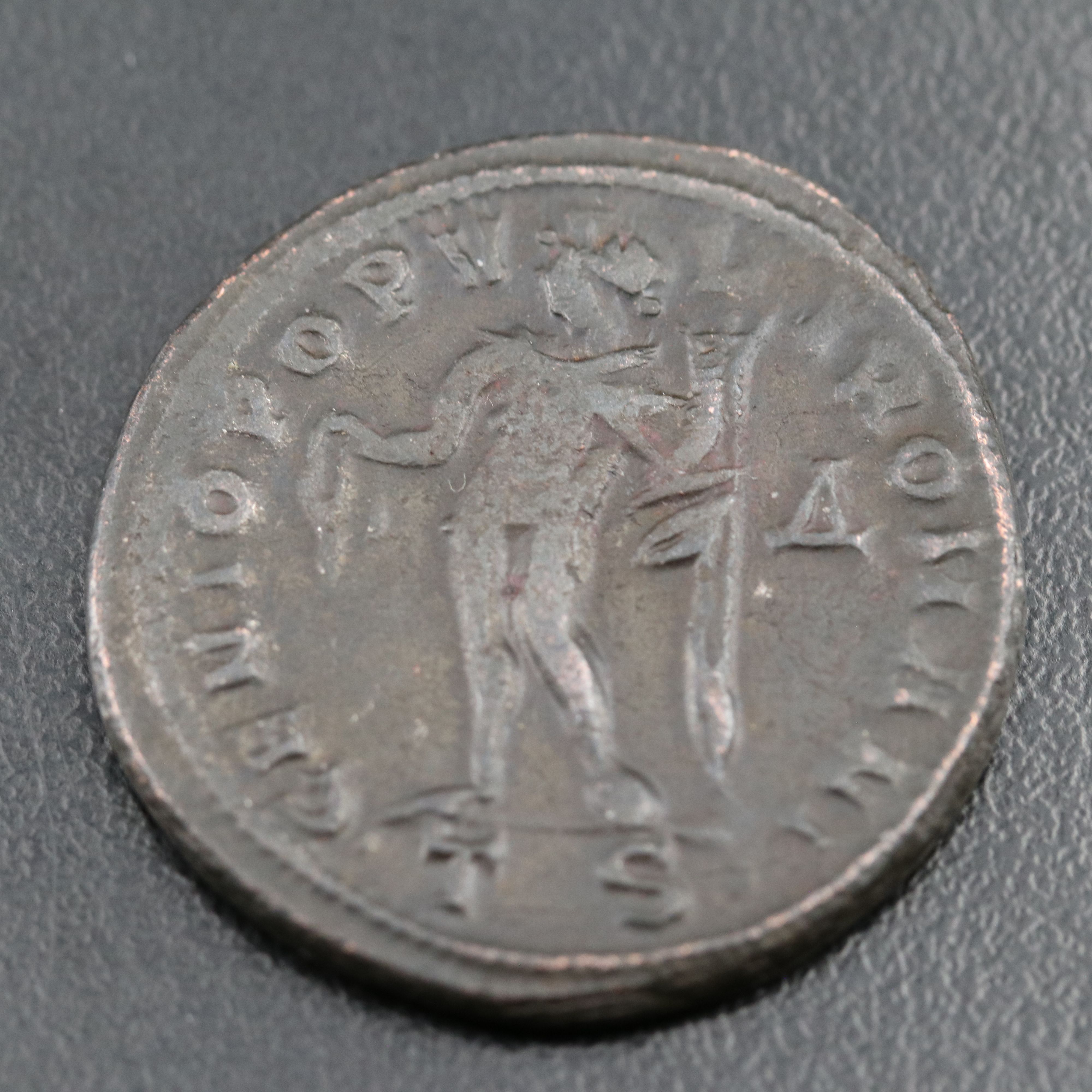 Ancient Roman Imperial Æ Follis Coin of Galerius, ca. 305 A.D.