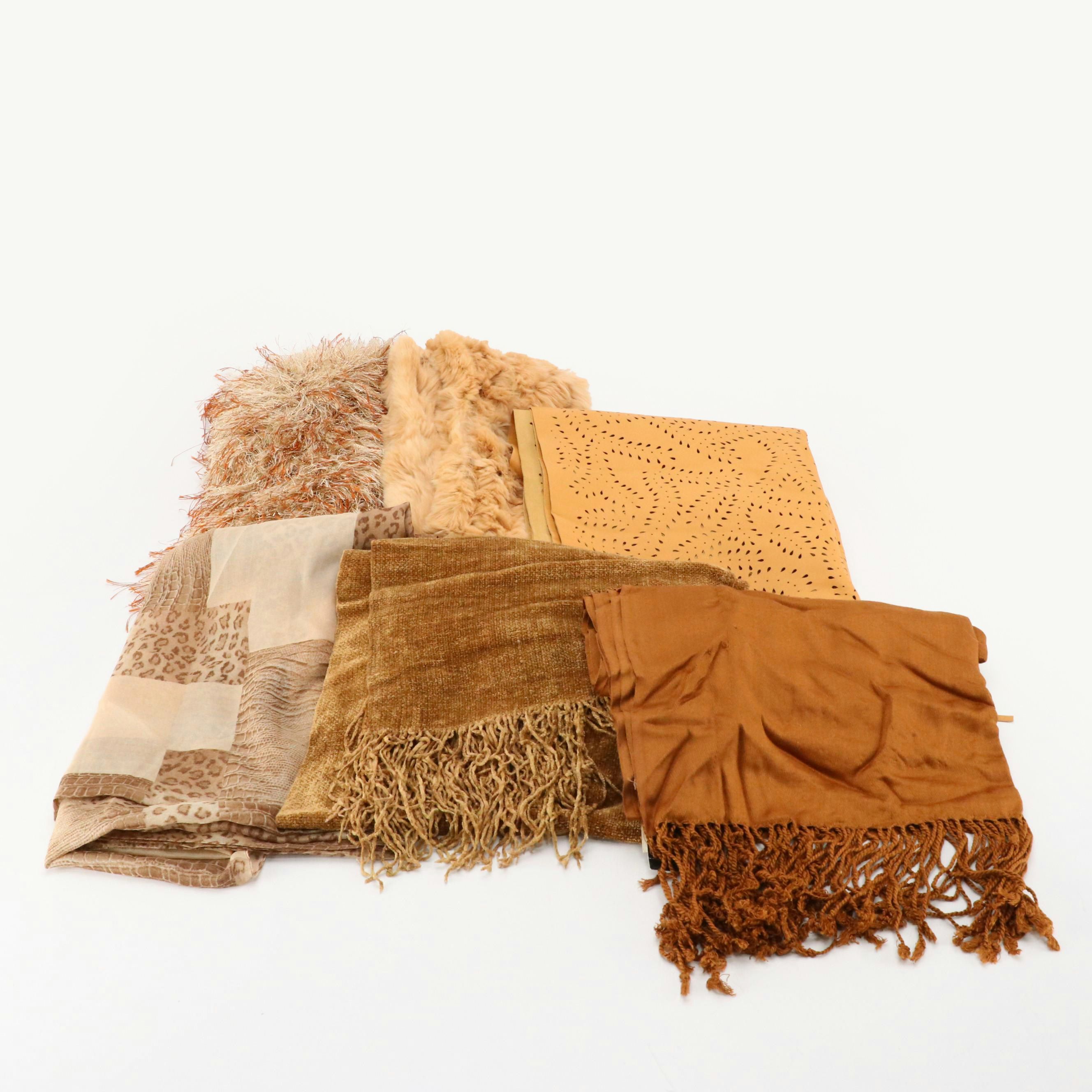 Jeffrey Aronoff Handwoven Chenille Scarf with Jones New York, Scaasi, and More