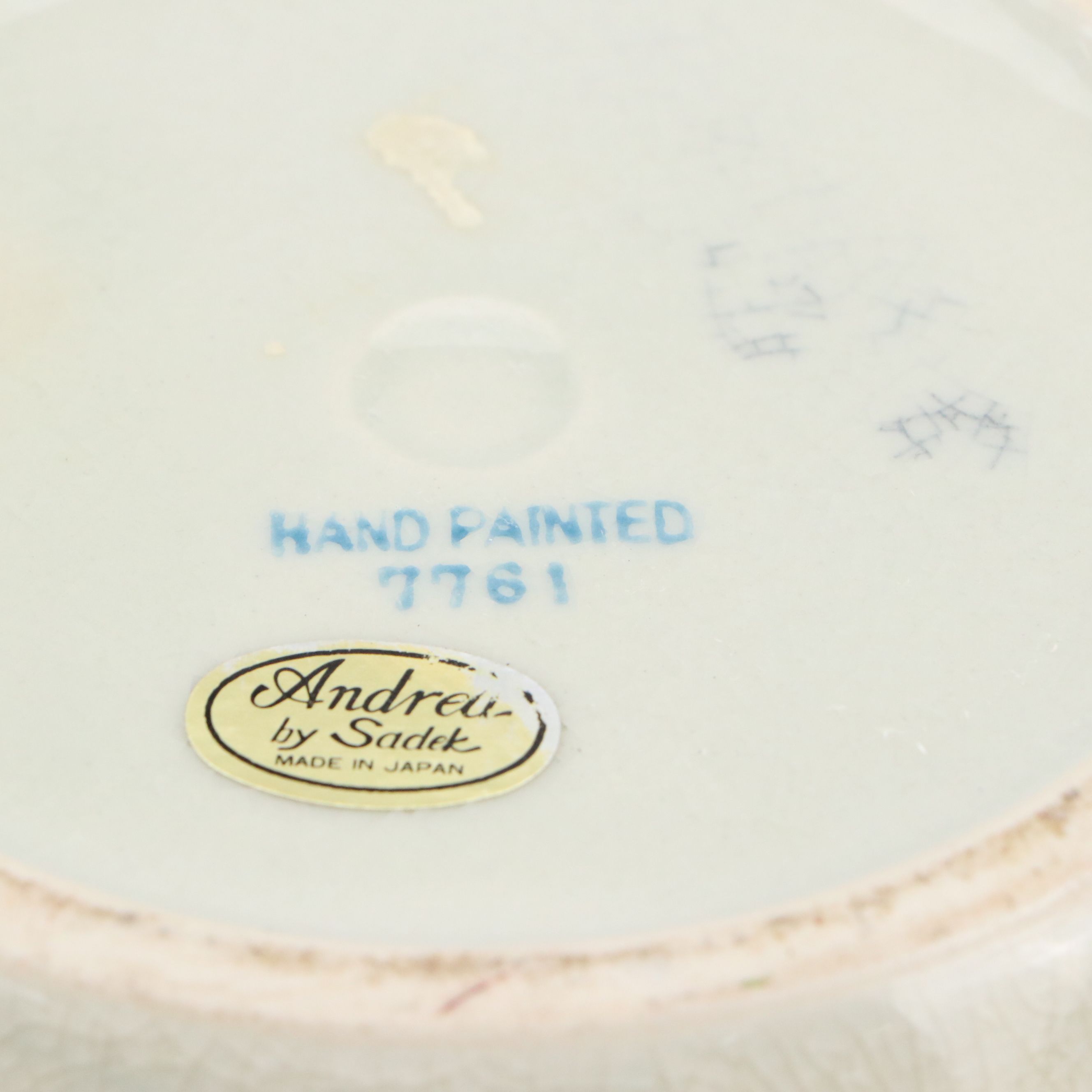 Andrea by Sadek Hand-Painted Floral Ceramic Vase