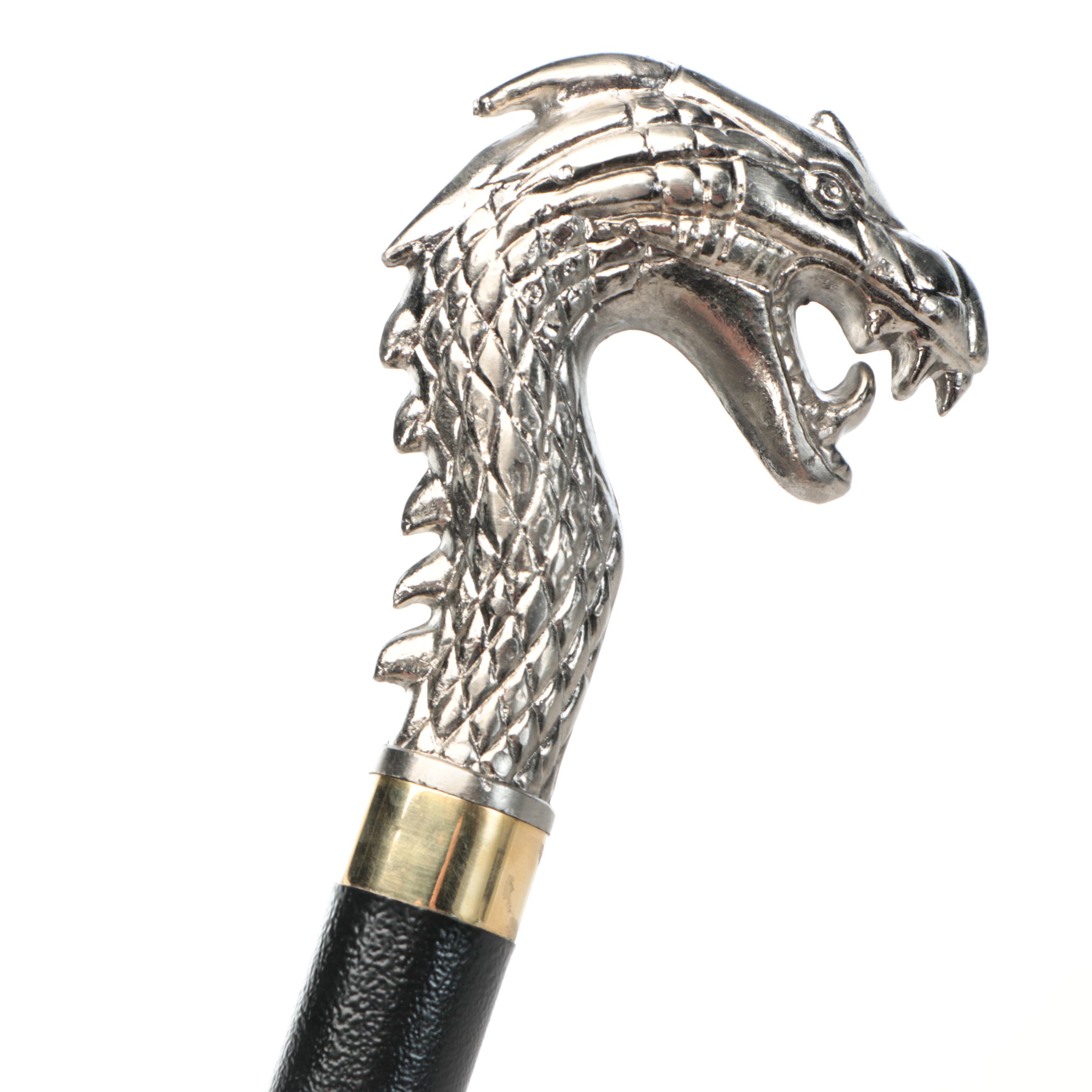 Snarling Dragon Sword Cane