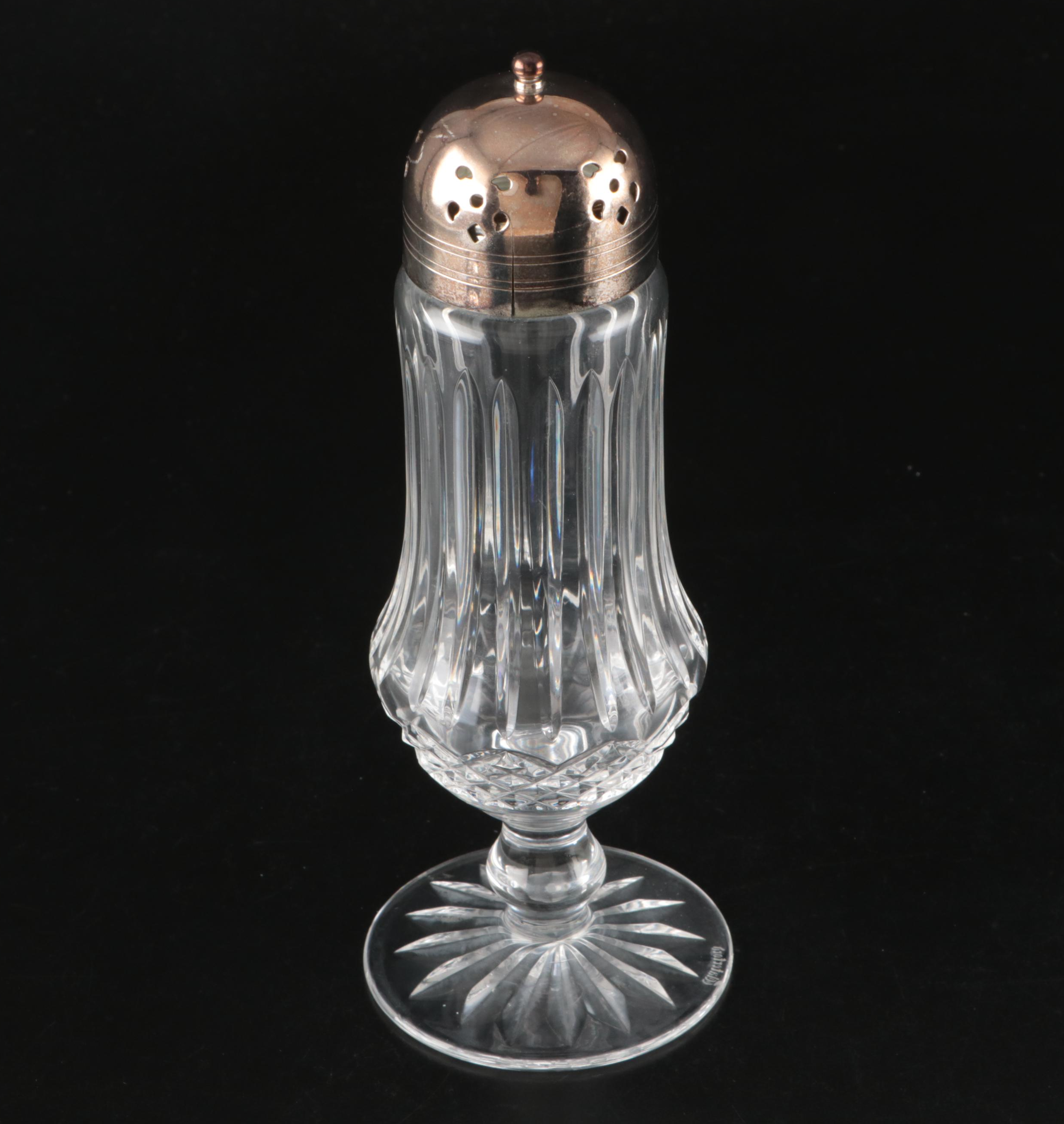 Waterford Crystal Shakers, Crystal Bowl, and Crystal Creamer