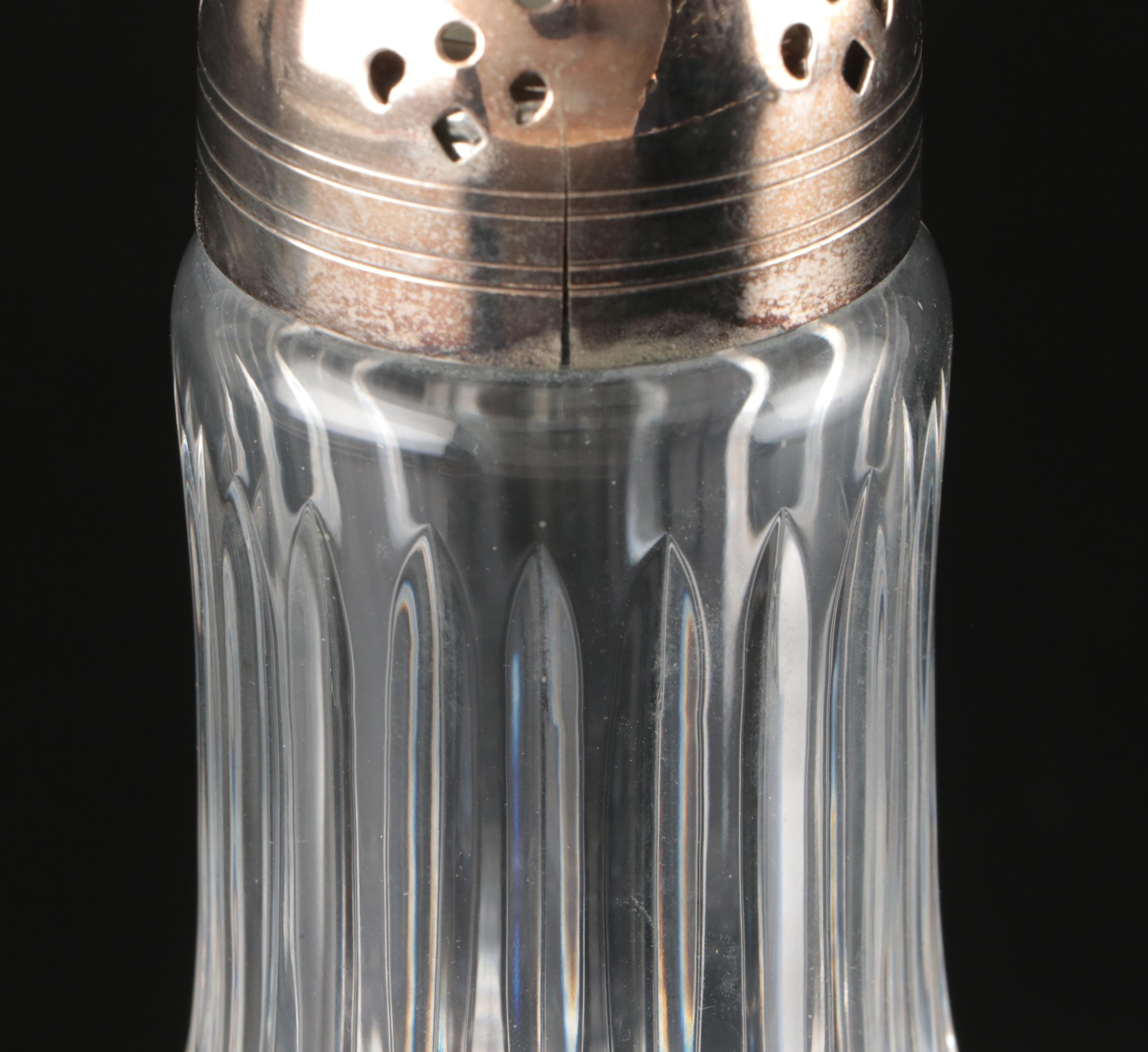 Waterford Crystal Shakers, Crystal Bowl, and Crystal Creamer