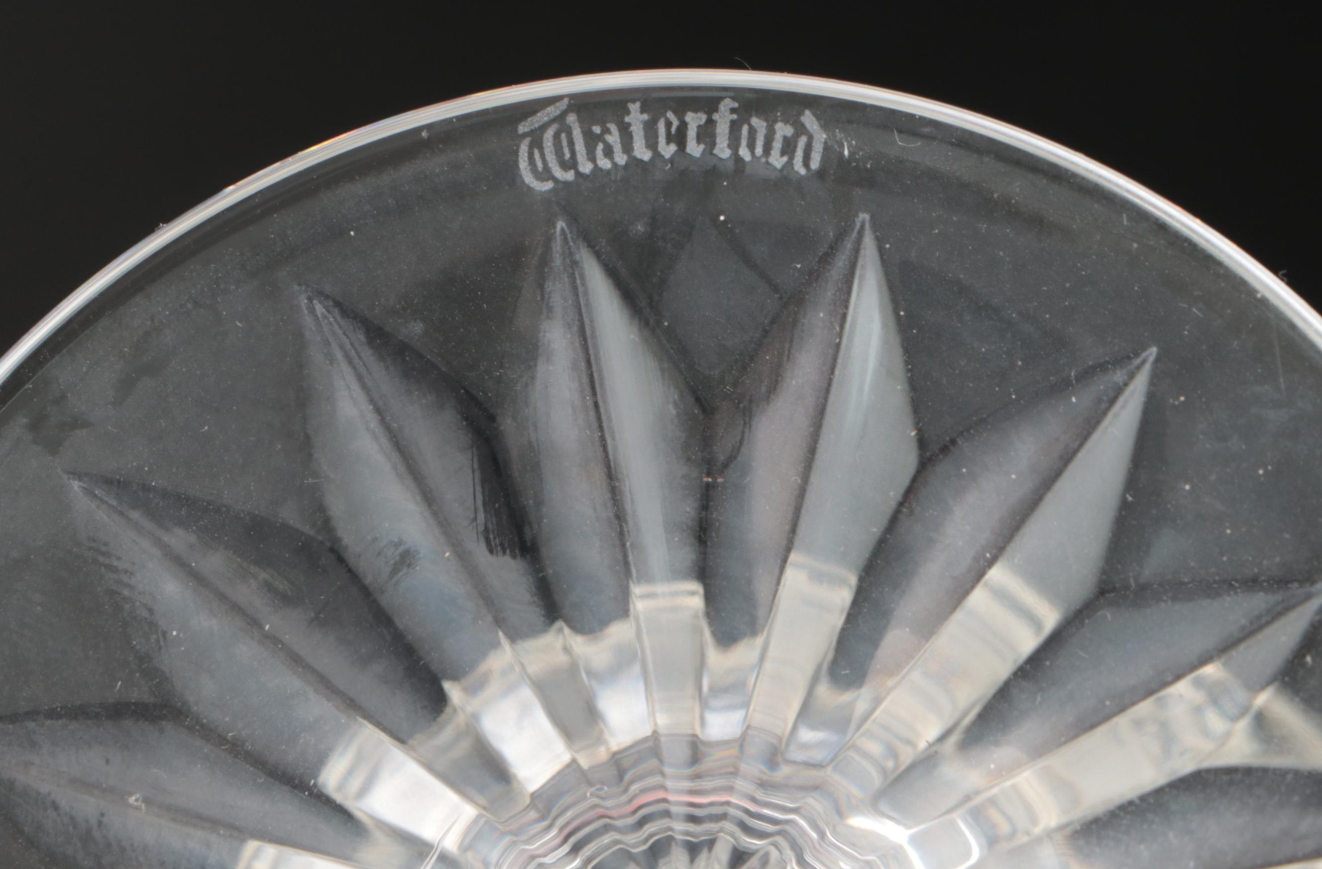 Waterford Crystal Shakers, Crystal Bowl, and Crystal Creamer