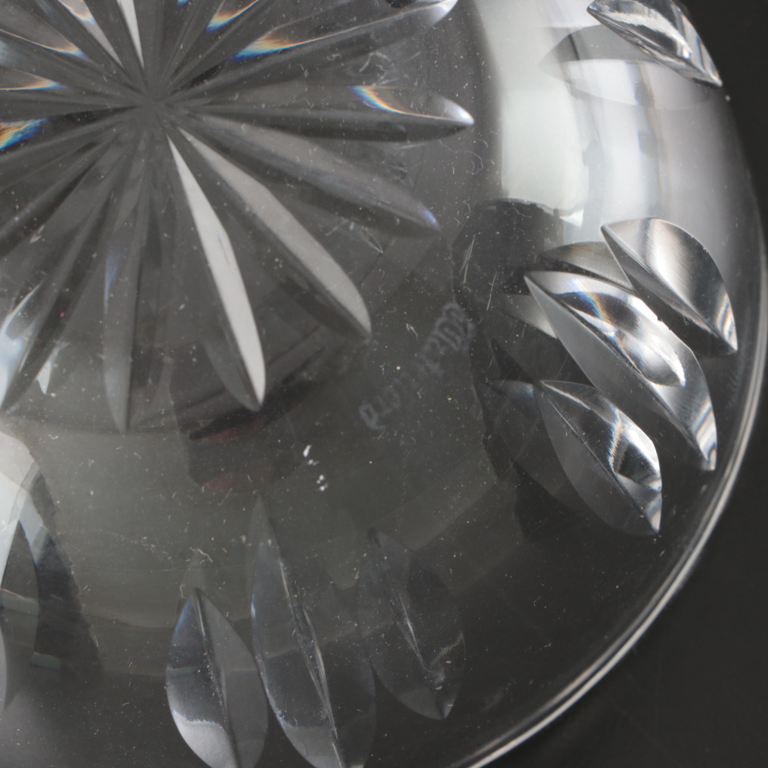 Waterford Crystal Shakers, Crystal Bowl, and Crystal Creamer