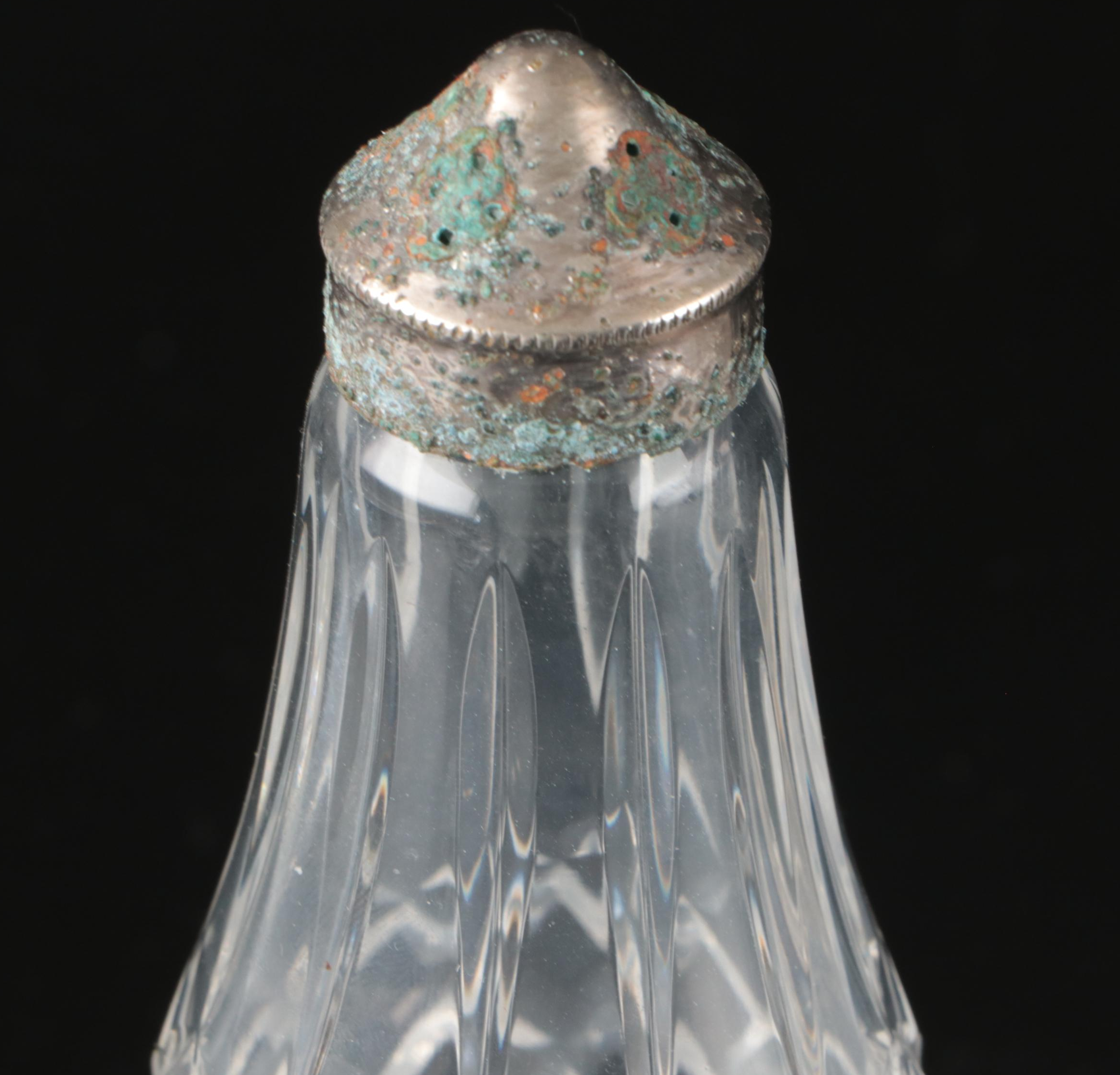 Waterford Crystal Shakers, Crystal Bowl, and Crystal Creamer