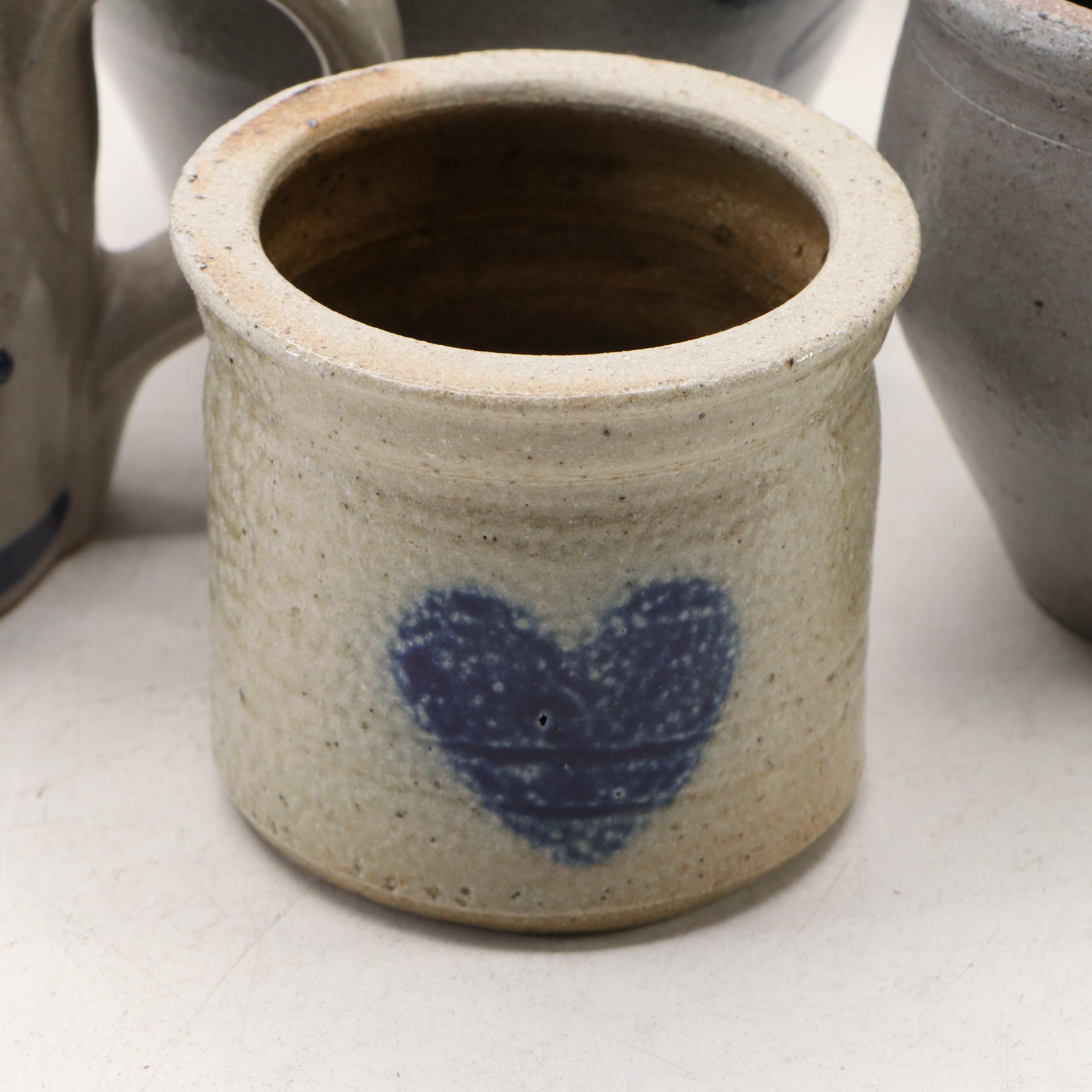 Rockdale Union Salt Glazed Stoneware Jugs and Ceramic Vessels