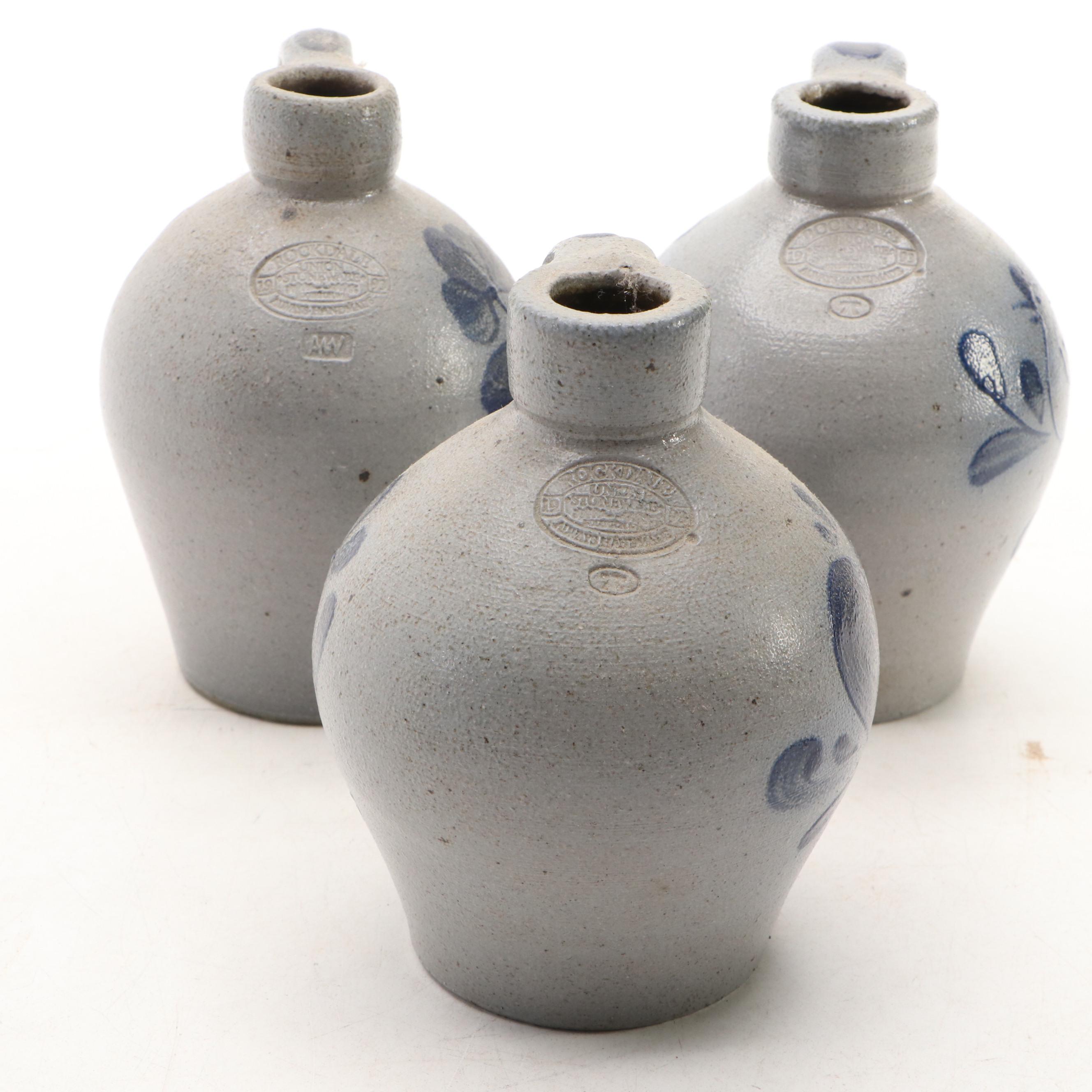 Rockdale Union Salt Glazed Stoneware Jugs and Ceramic Vessels