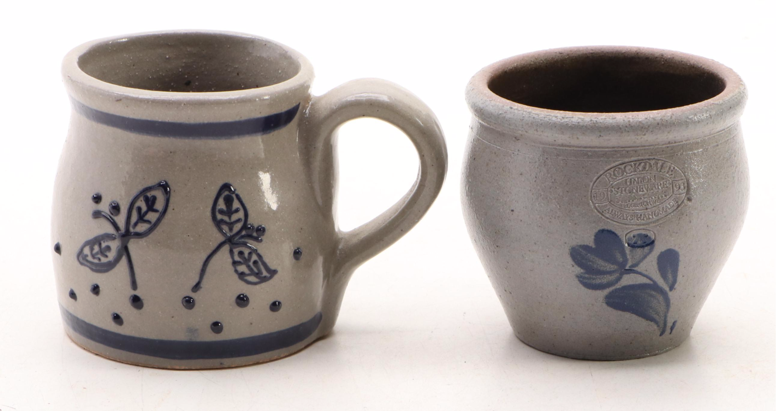 Rockdale Union Salt Glazed Stoneware Jugs and Ceramic Vessels
