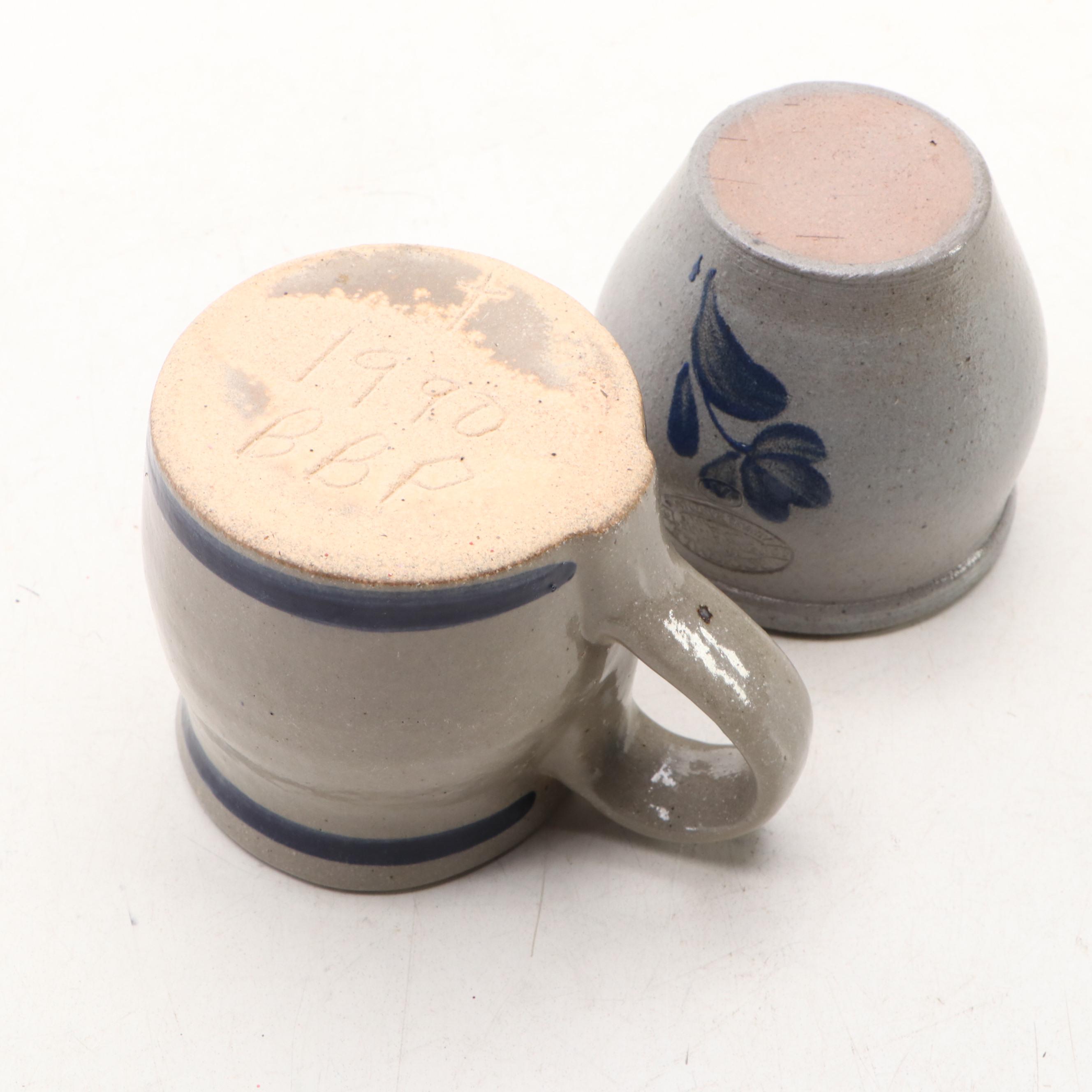 Rockdale Union Salt Glazed Stoneware Jugs and Ceramic Vessels