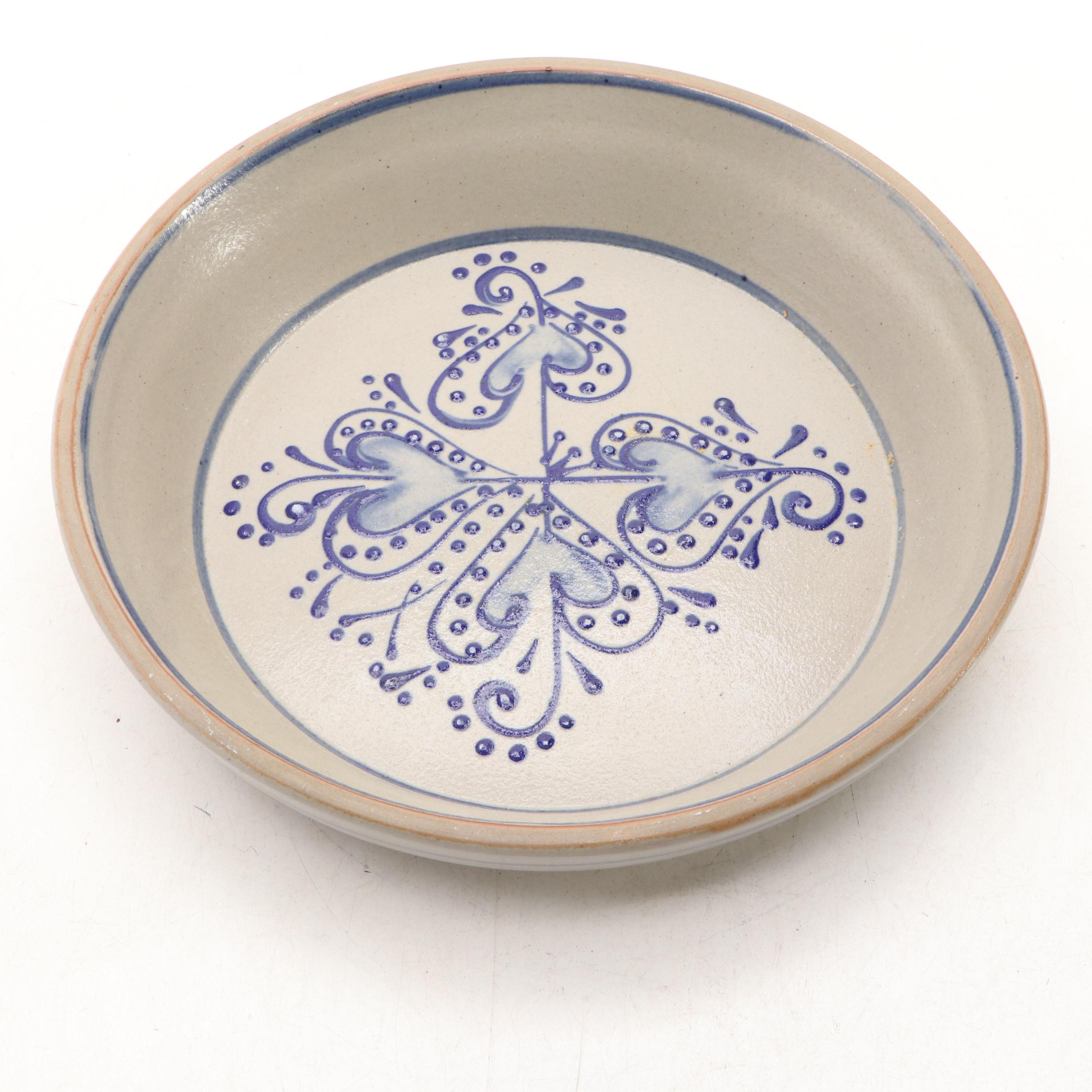 Pfaltzgraff Ceramic Jug and Other Salt Glazed Stoneware Vessels