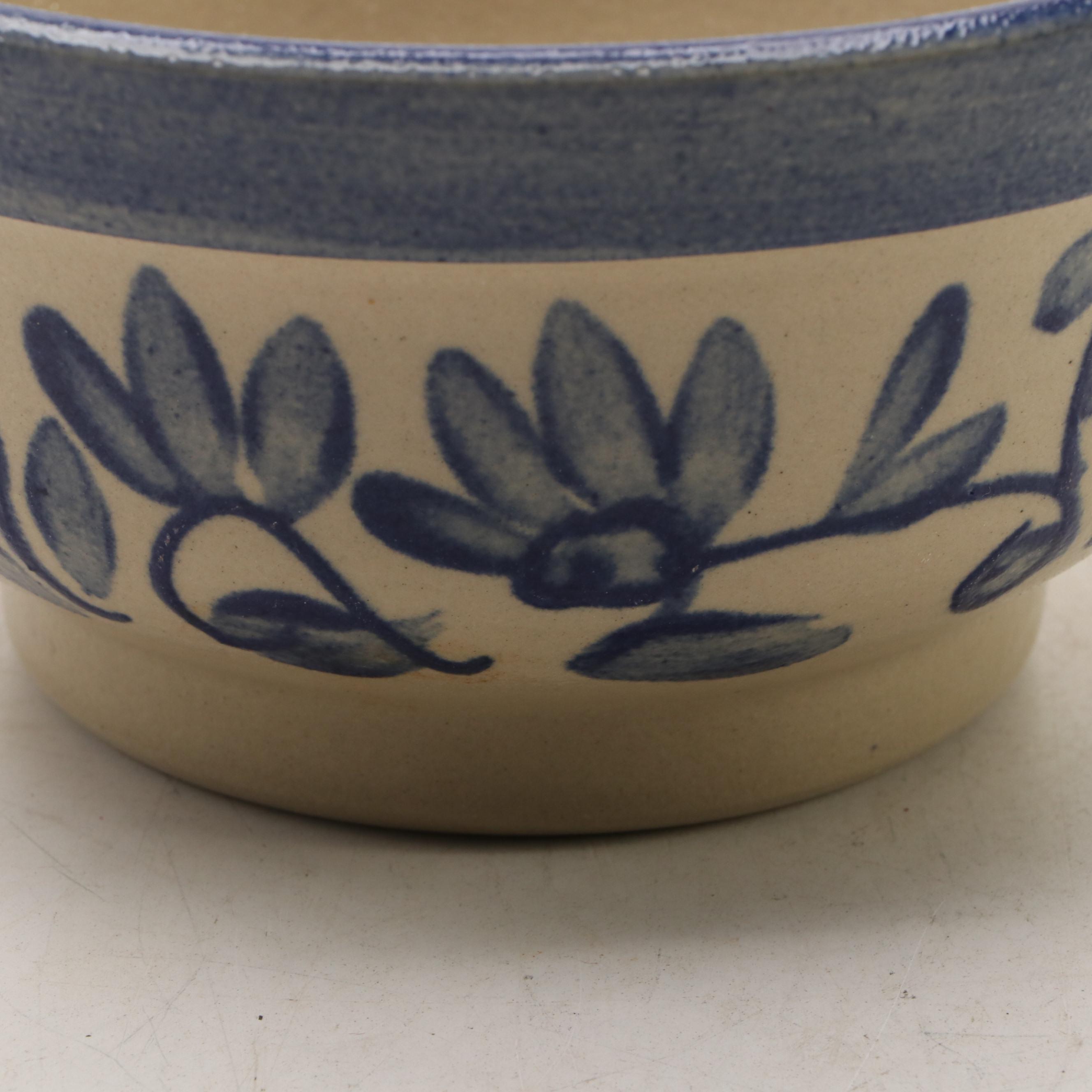 Pfaltzgraff Ceramic Jug and Other Salt Glazed Stoneware Vessels