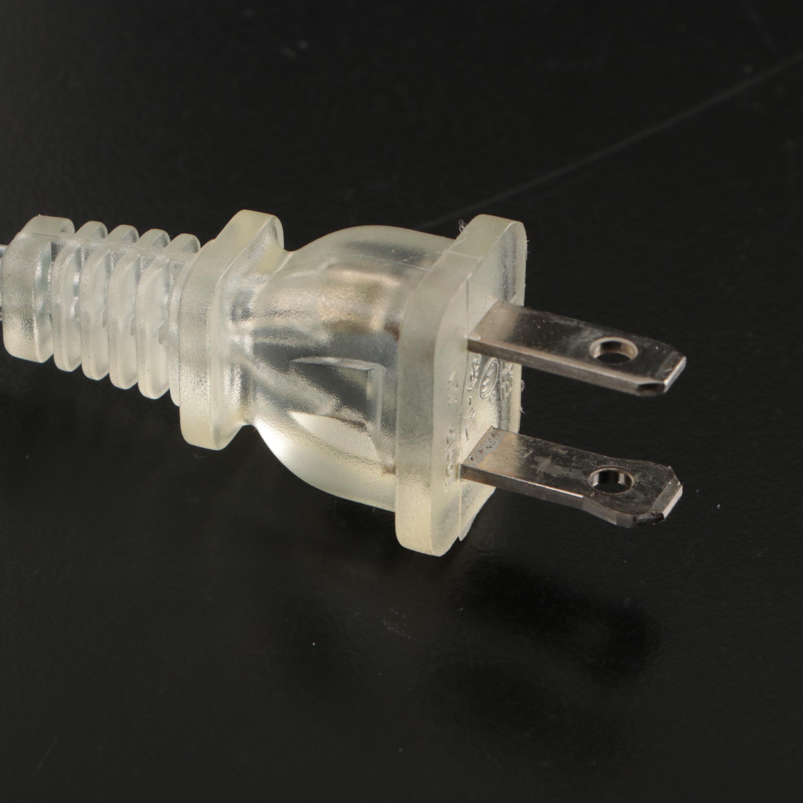 White Glazed Ceramic Hobnail Table Lamp with Linen Drum Shade, 2018