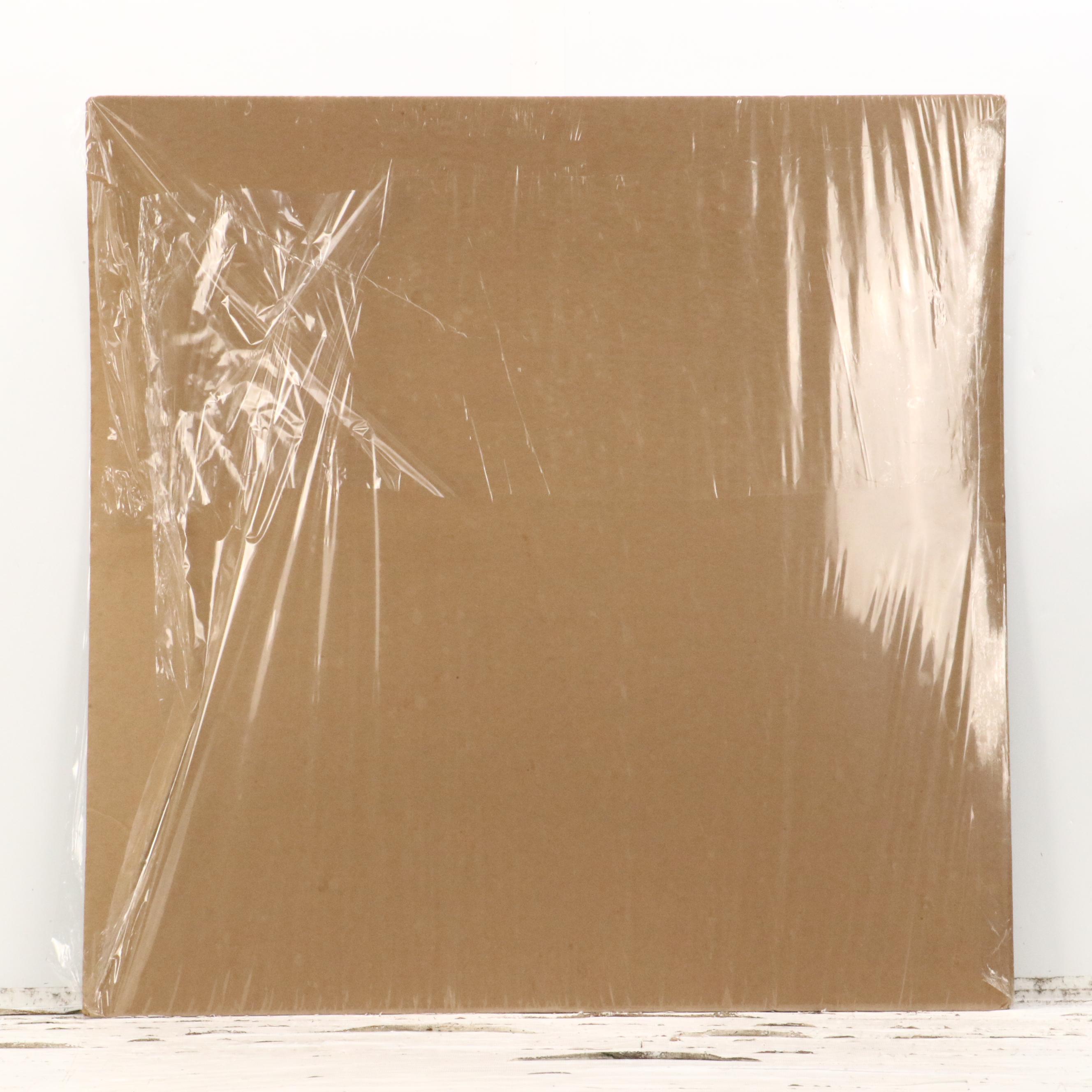 Chinese School Ink and Watercolor Painting of Mountain Landscape