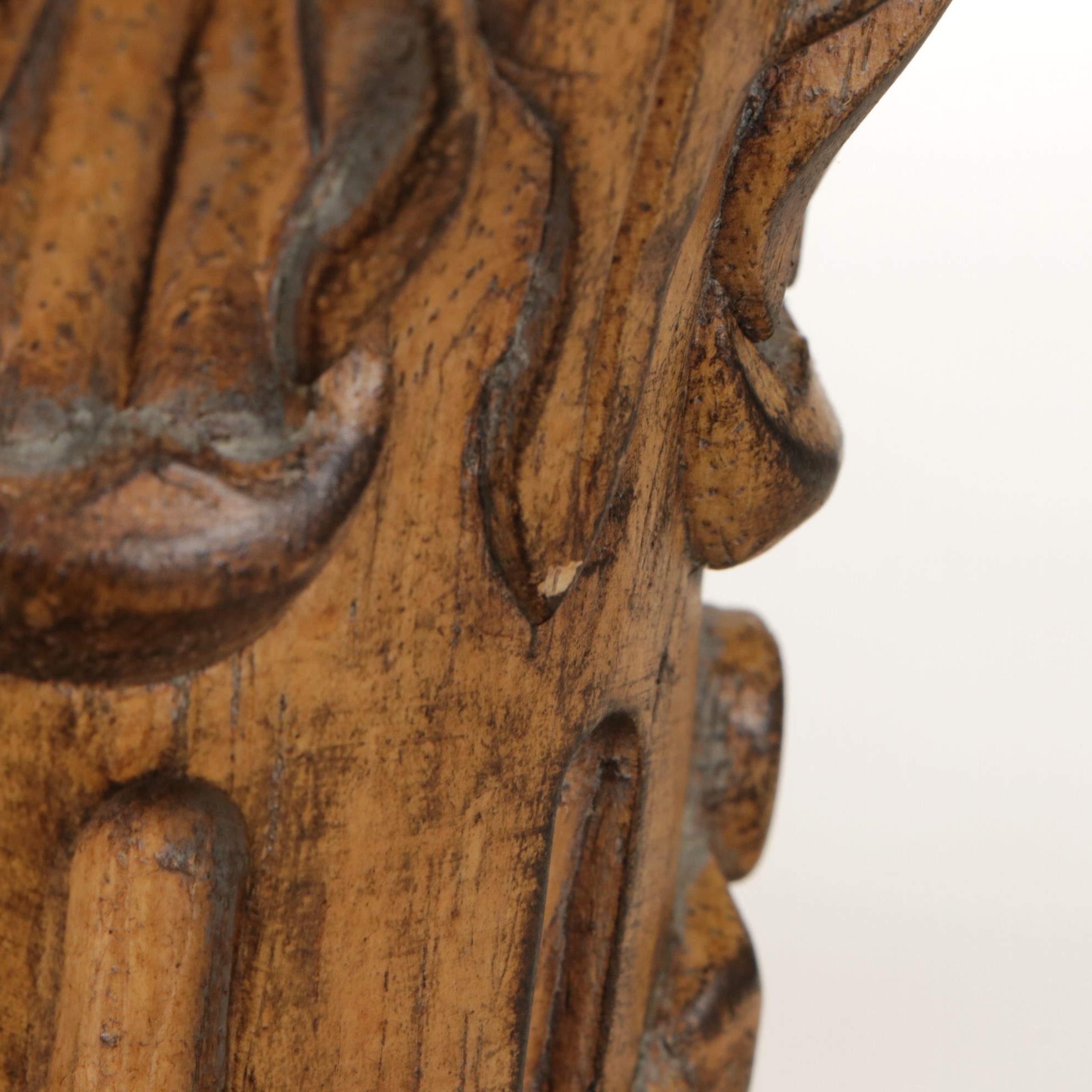 Schnadig Neoclassical Style Accent Table with Glass Top and Marble Edge Trim