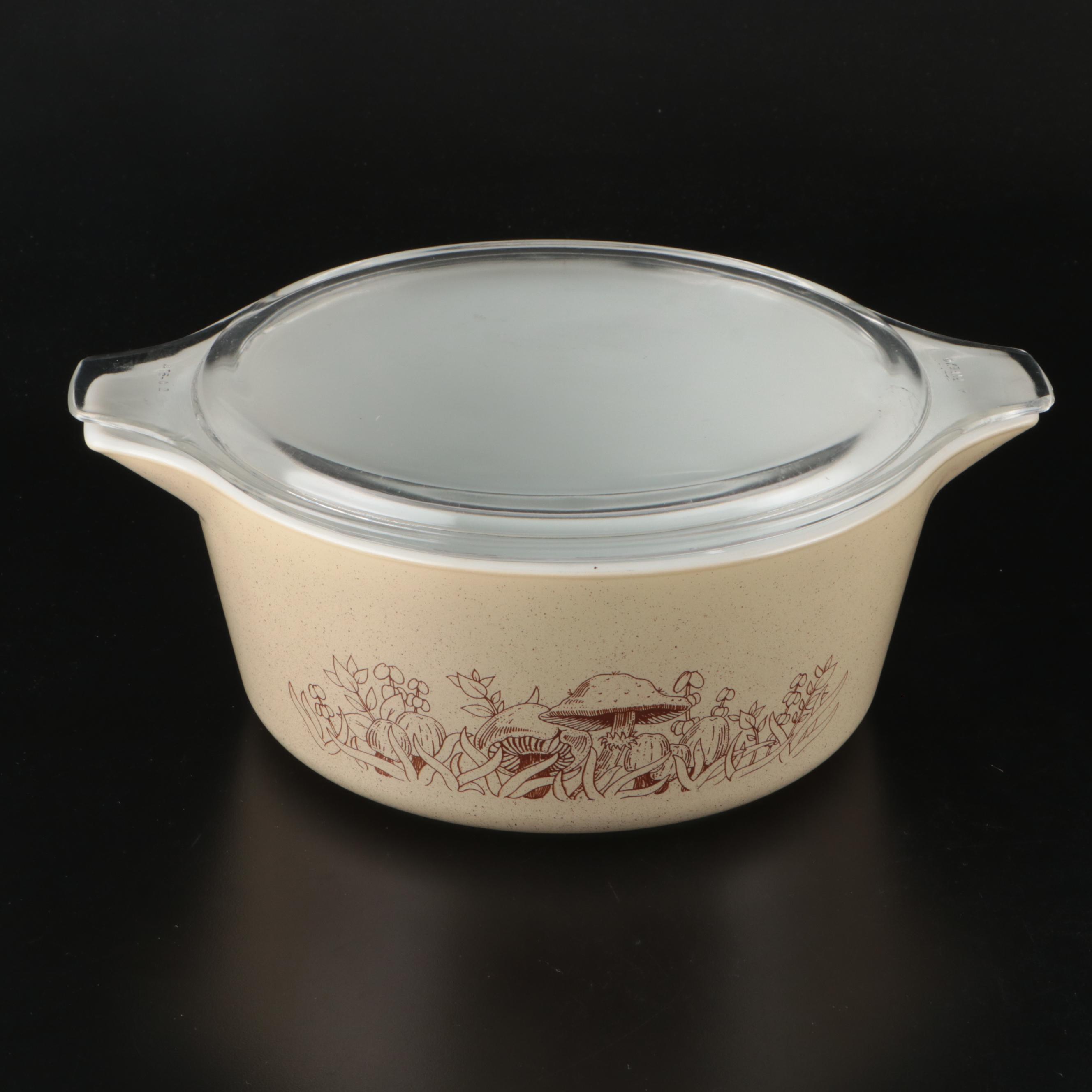 Corning "Forest Fancies" Covered Casserole Dishes, 1981 - 1986