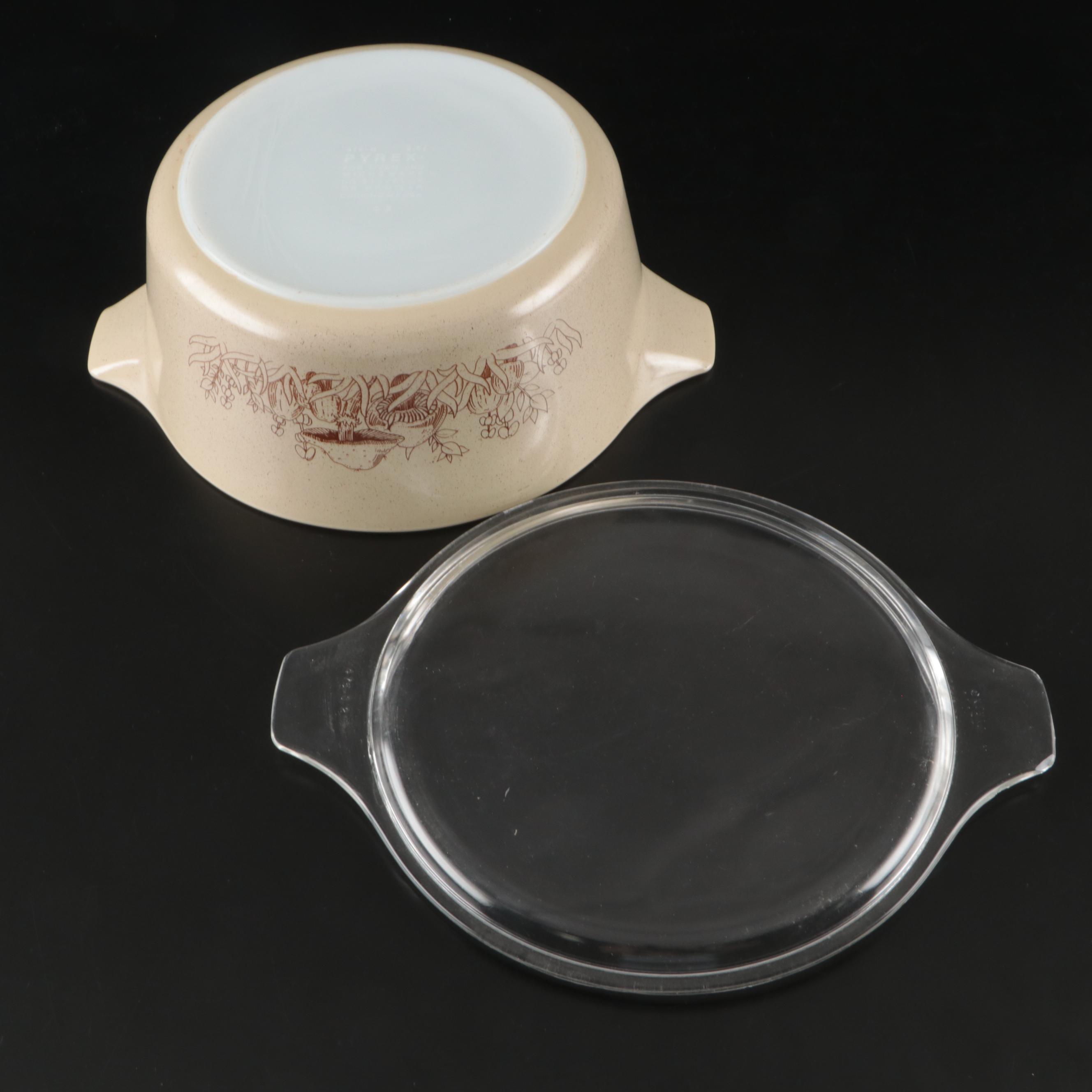 Corning "Forest Fancies" Covered Casserole Dishes, 1981 - 1986