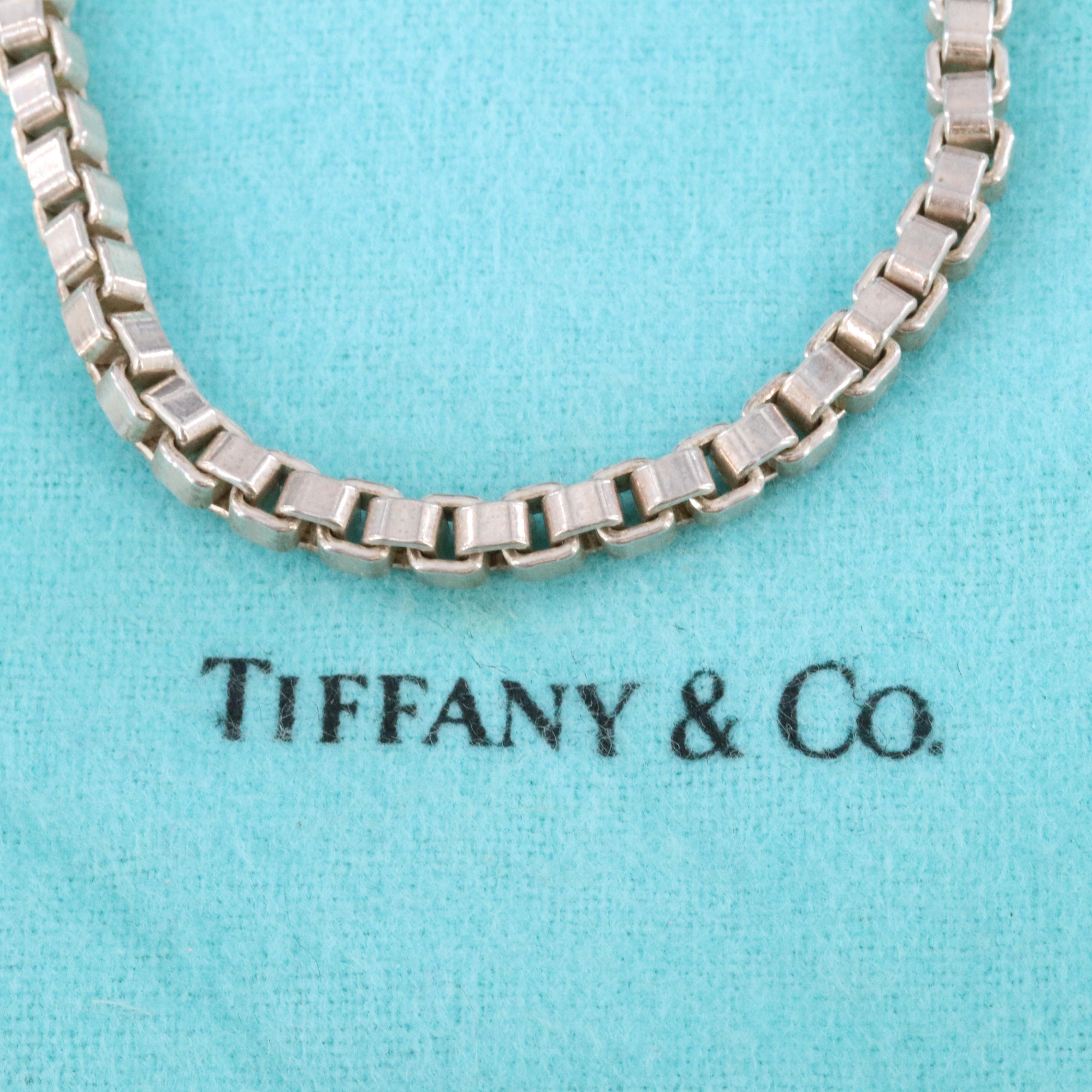 Tiffany & Co. Sterling Venetian Chain Necklace
