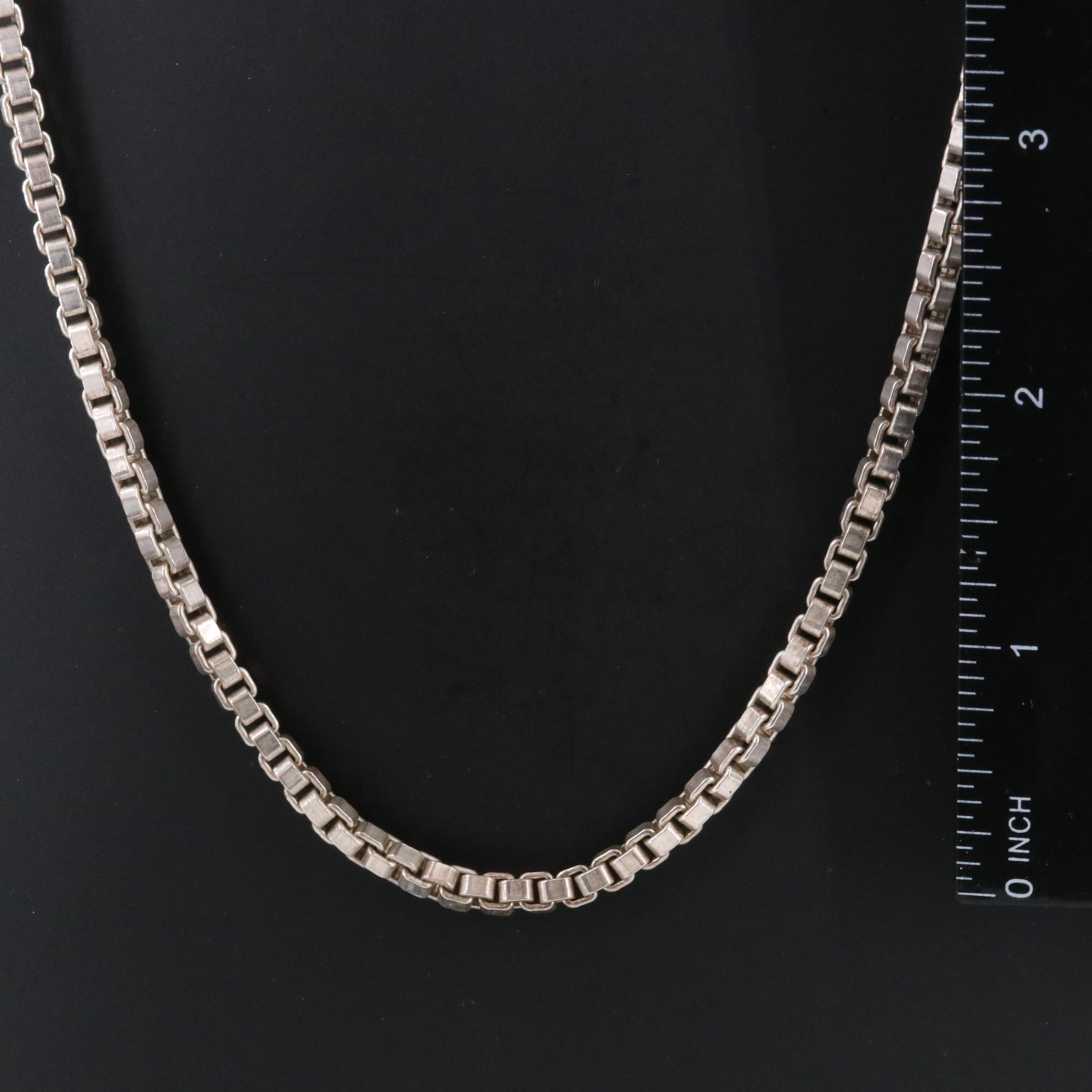 Tiffany & Co. Sterling Venetian Chain Necklace