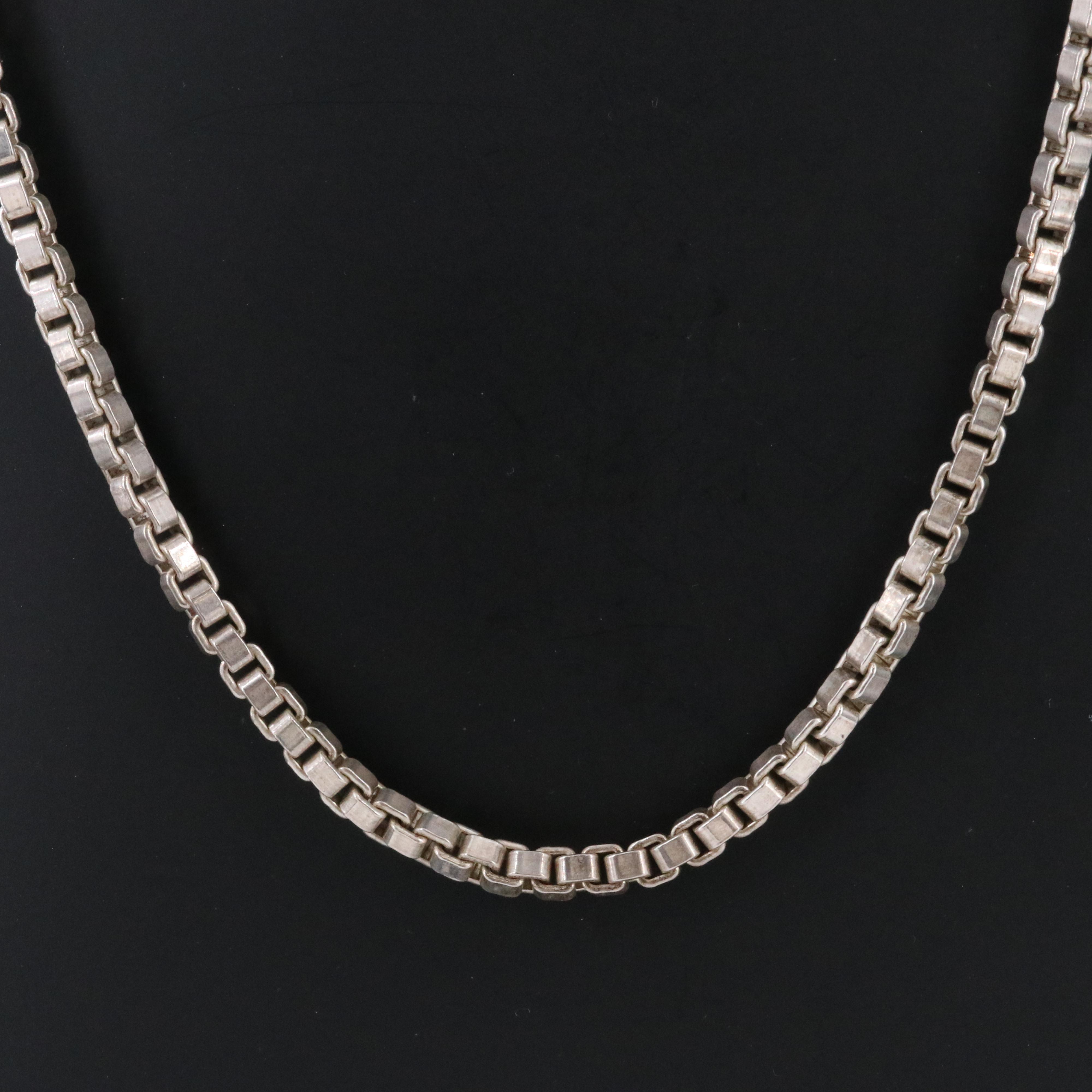 Tiffany & Co. Sterling Venetian Chain Necklace