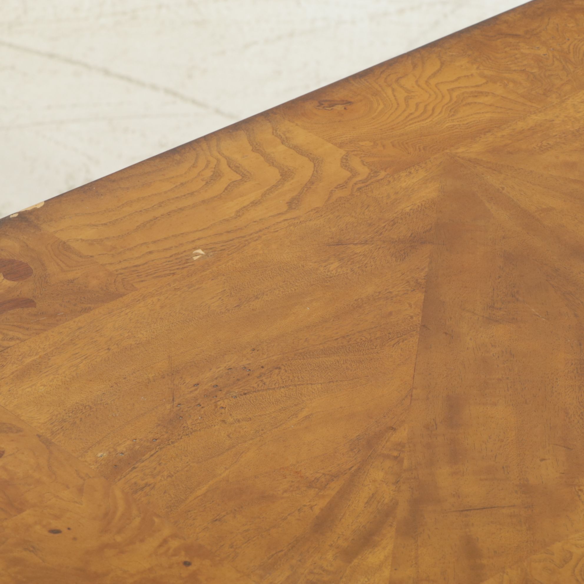 Schnadig Baroque Style Bombe Commodes, Pair