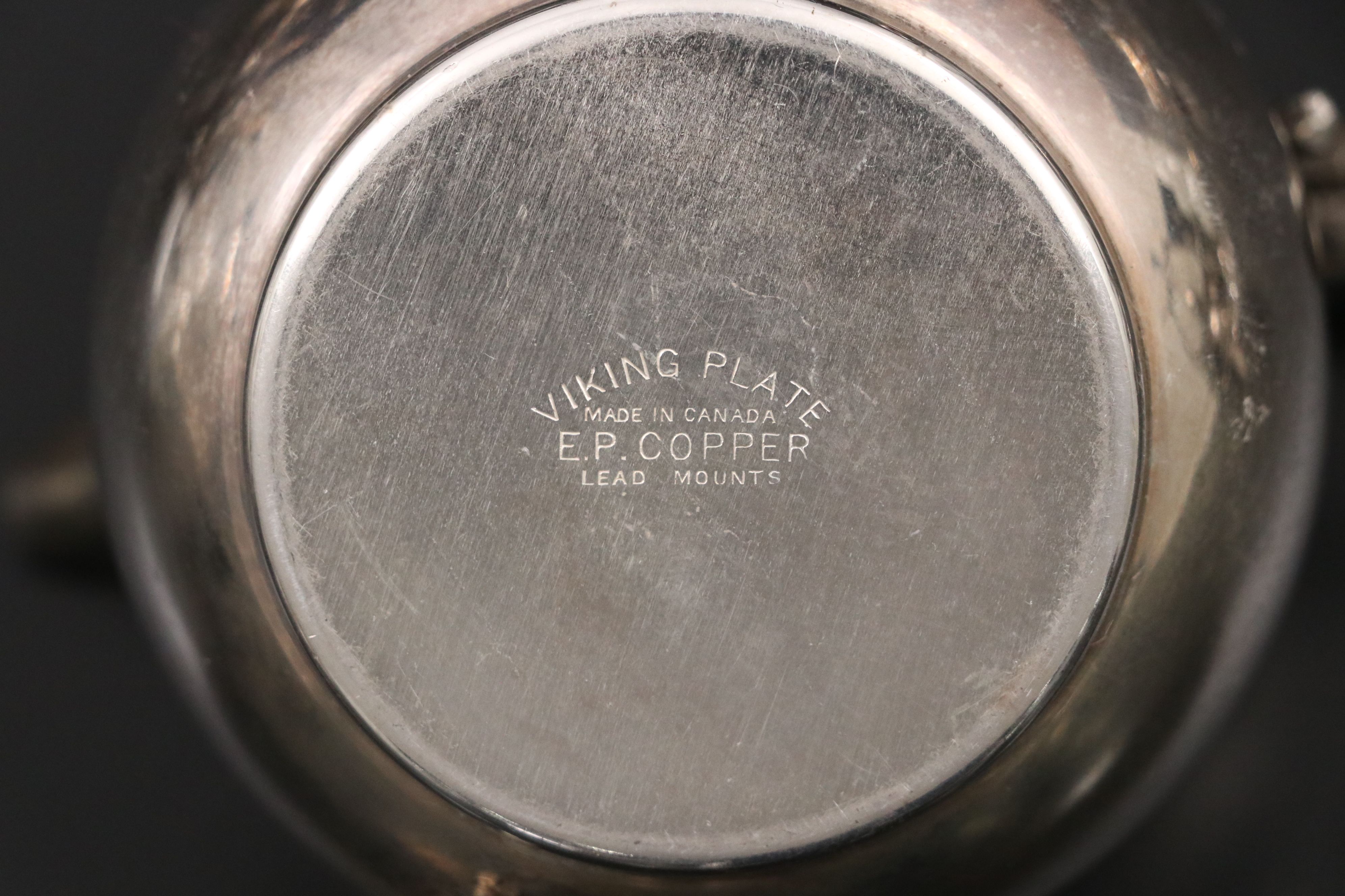 Victorian Style North American Silver Plate and Glass Tableware