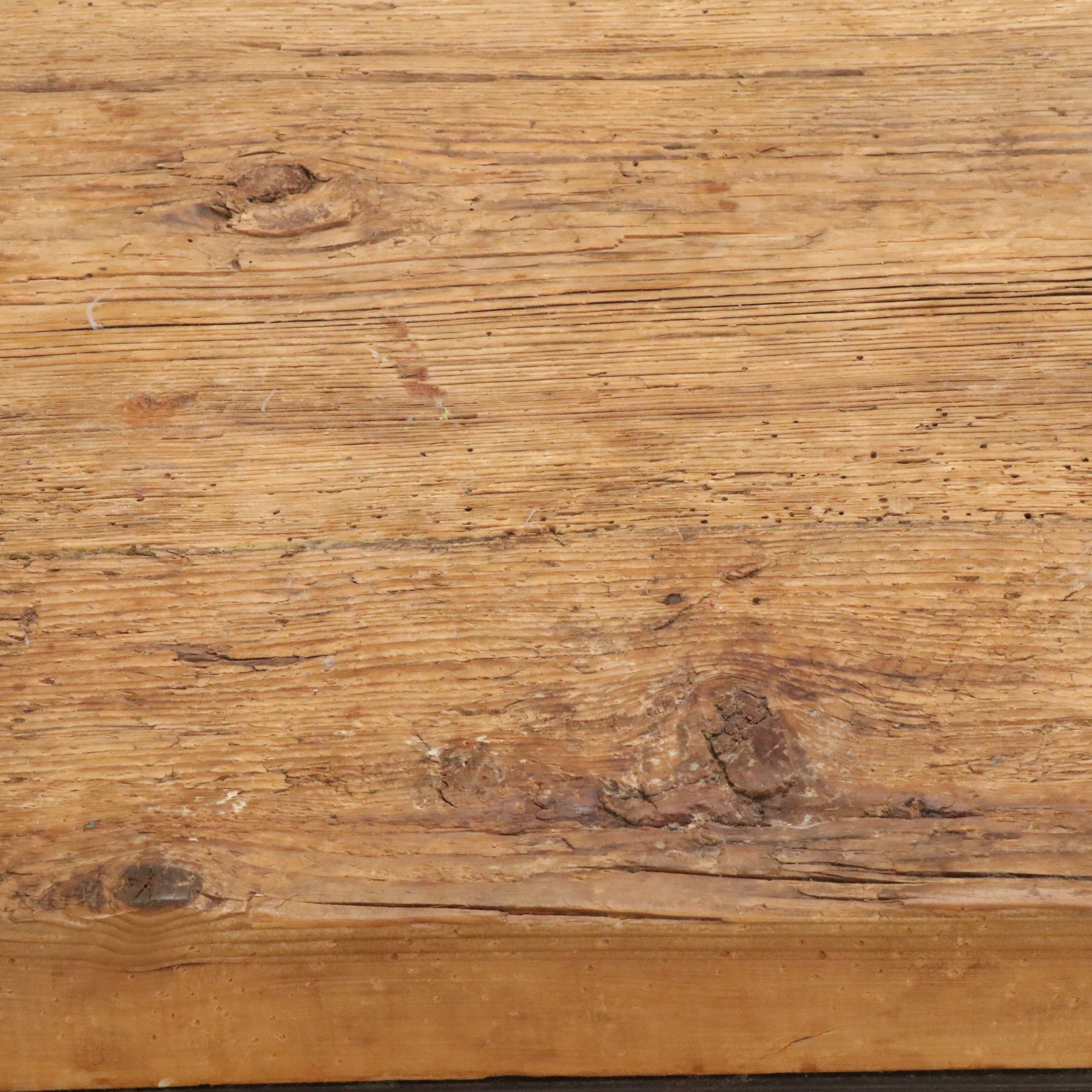 Contemporary Industrial Style Wooden Coffee Table with Metal Base