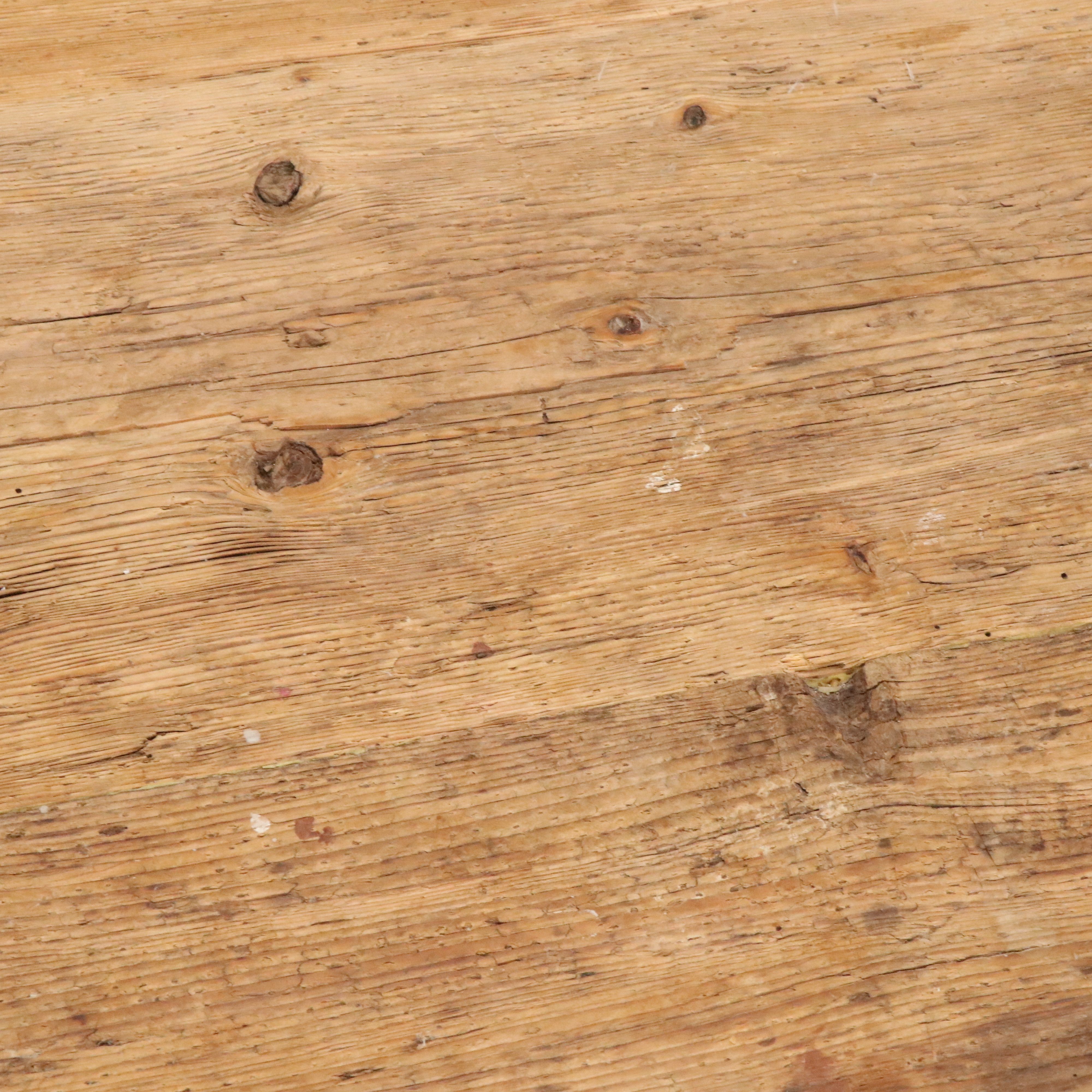 Contemporary Industrial Style Wooden Coffee Table with Metal Base