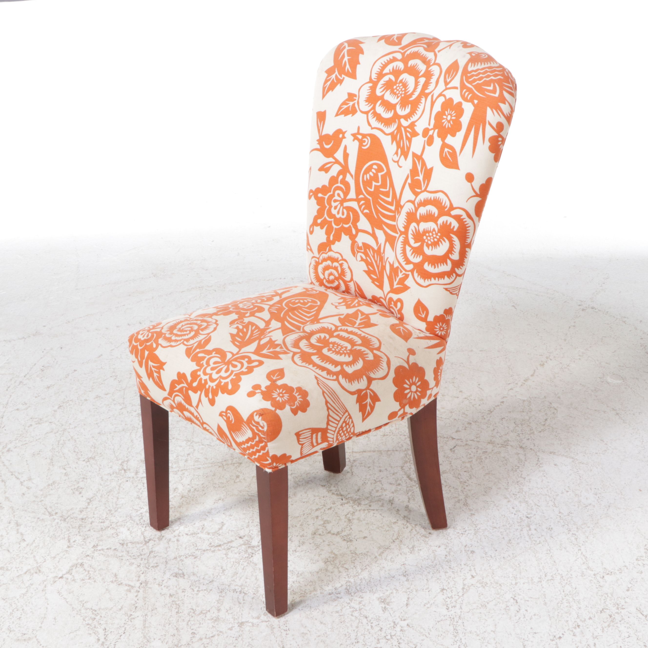 Pair of Contemporary Upholstered Side Chairs