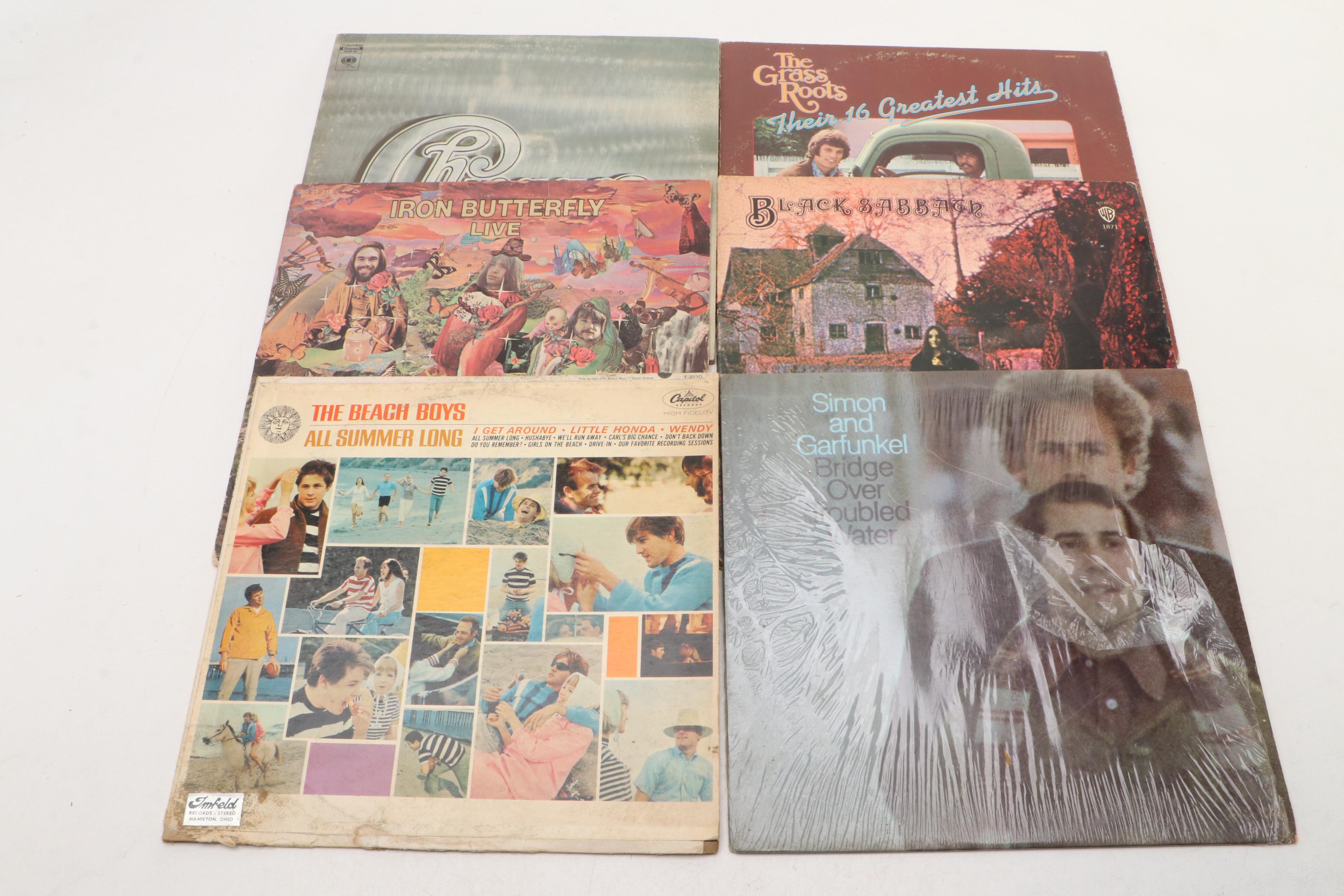 Simon & Garfunkel, The Beach Boys, and More Vinyl Record Albums