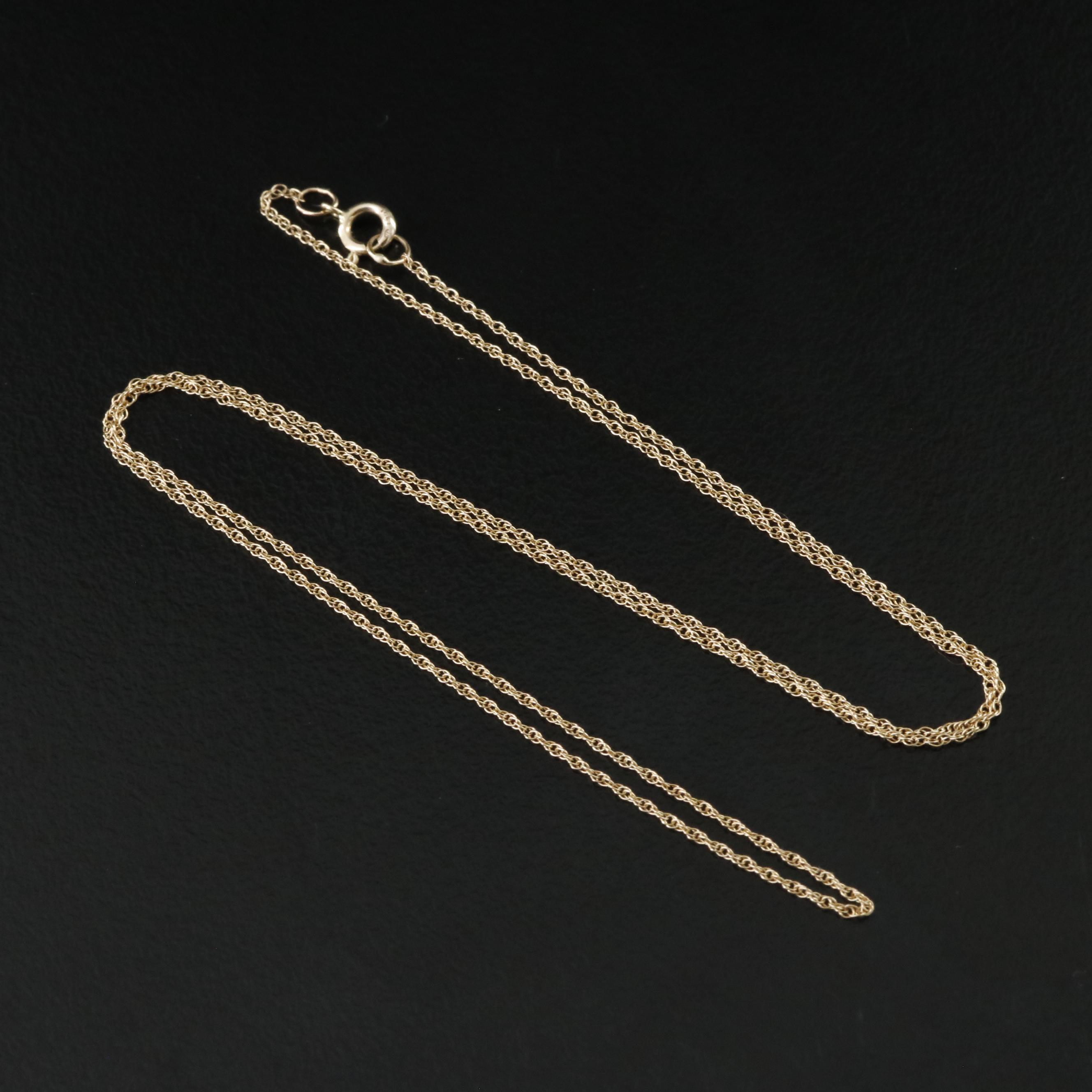 14K Chain Necklace